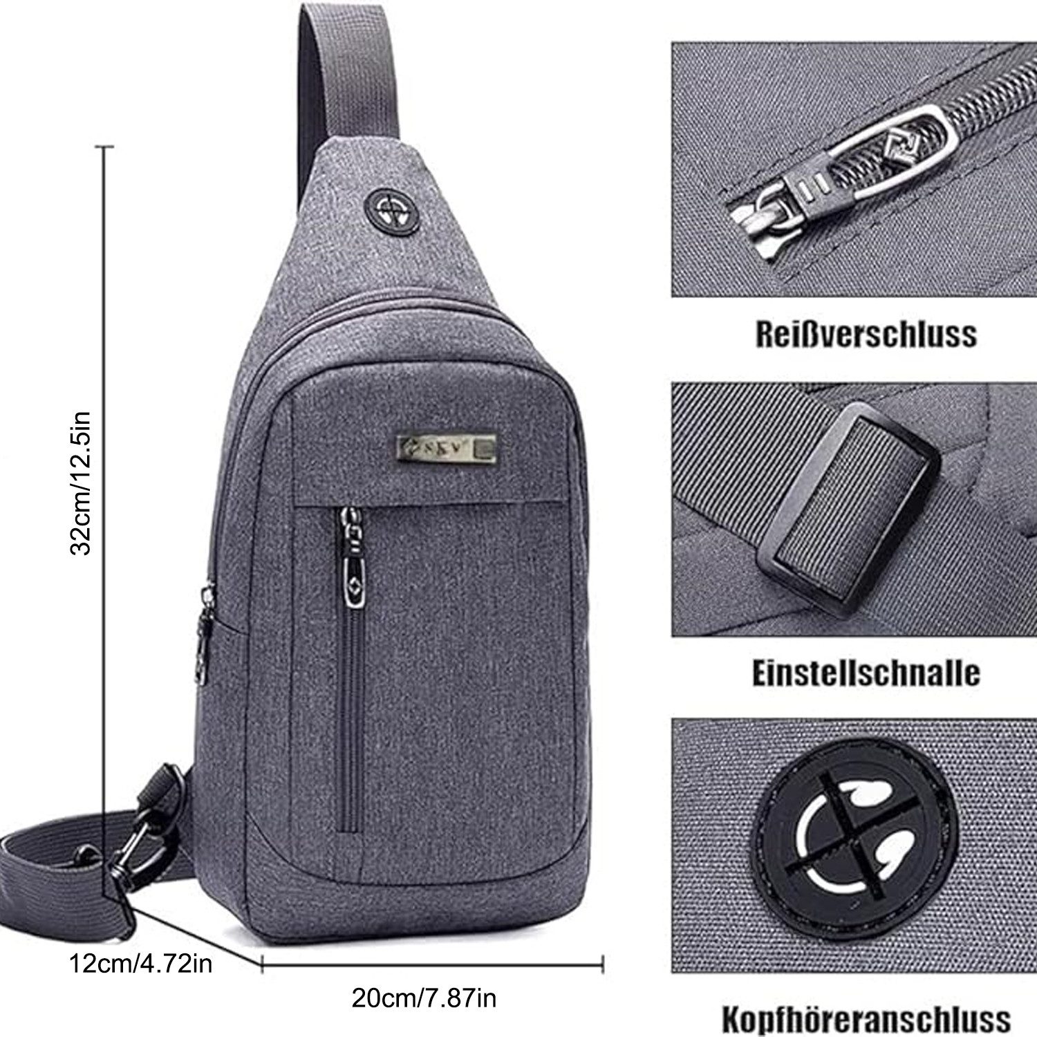 HAUSS SPOLE Umhängetasche Schultertasche Schulter Rucksack günstig online kaufen
