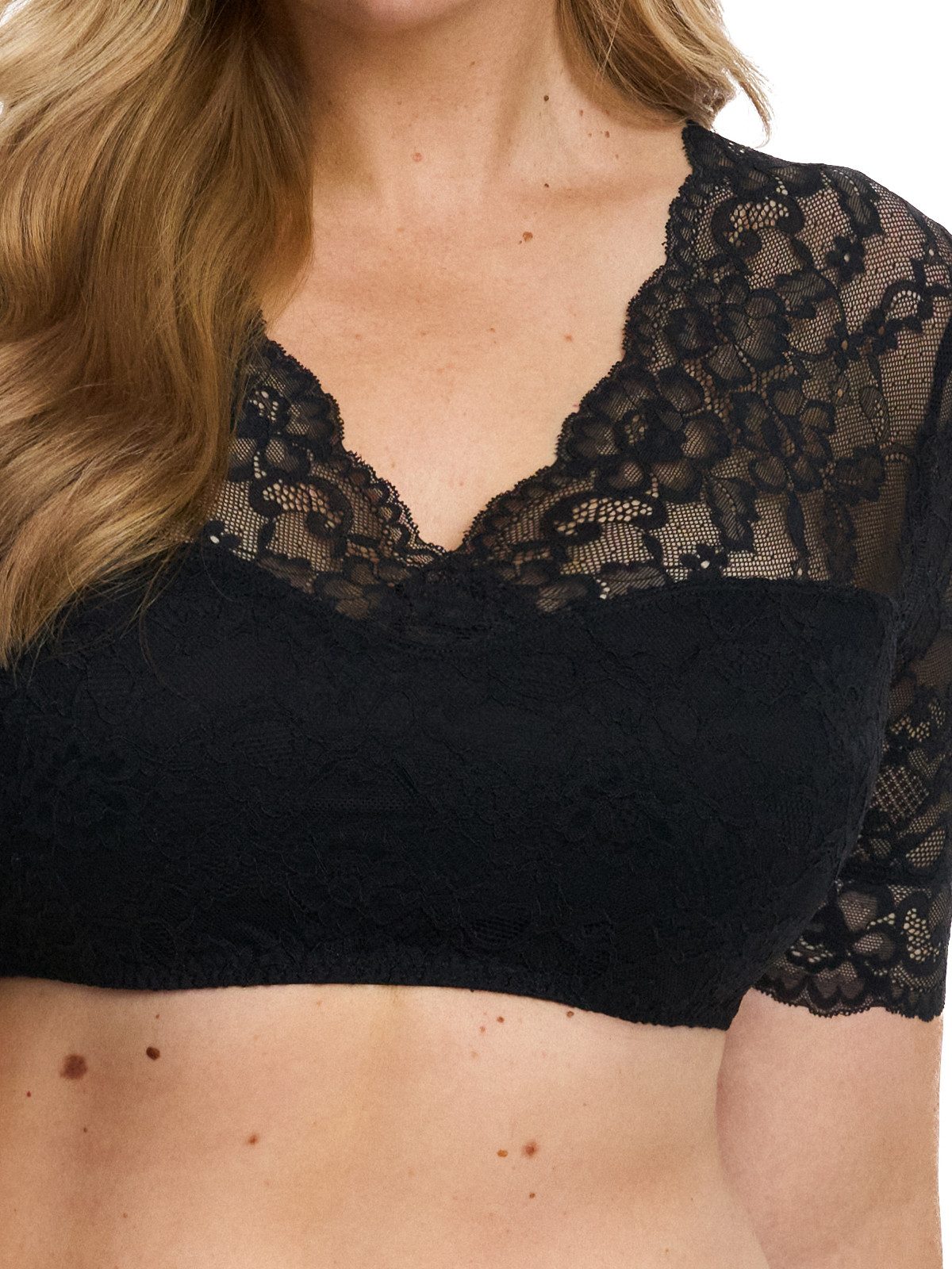 Susa Dirndlbluse Dirndlbluse halbarm Wiesn-Zauber (Stück, günstig online kaufen
