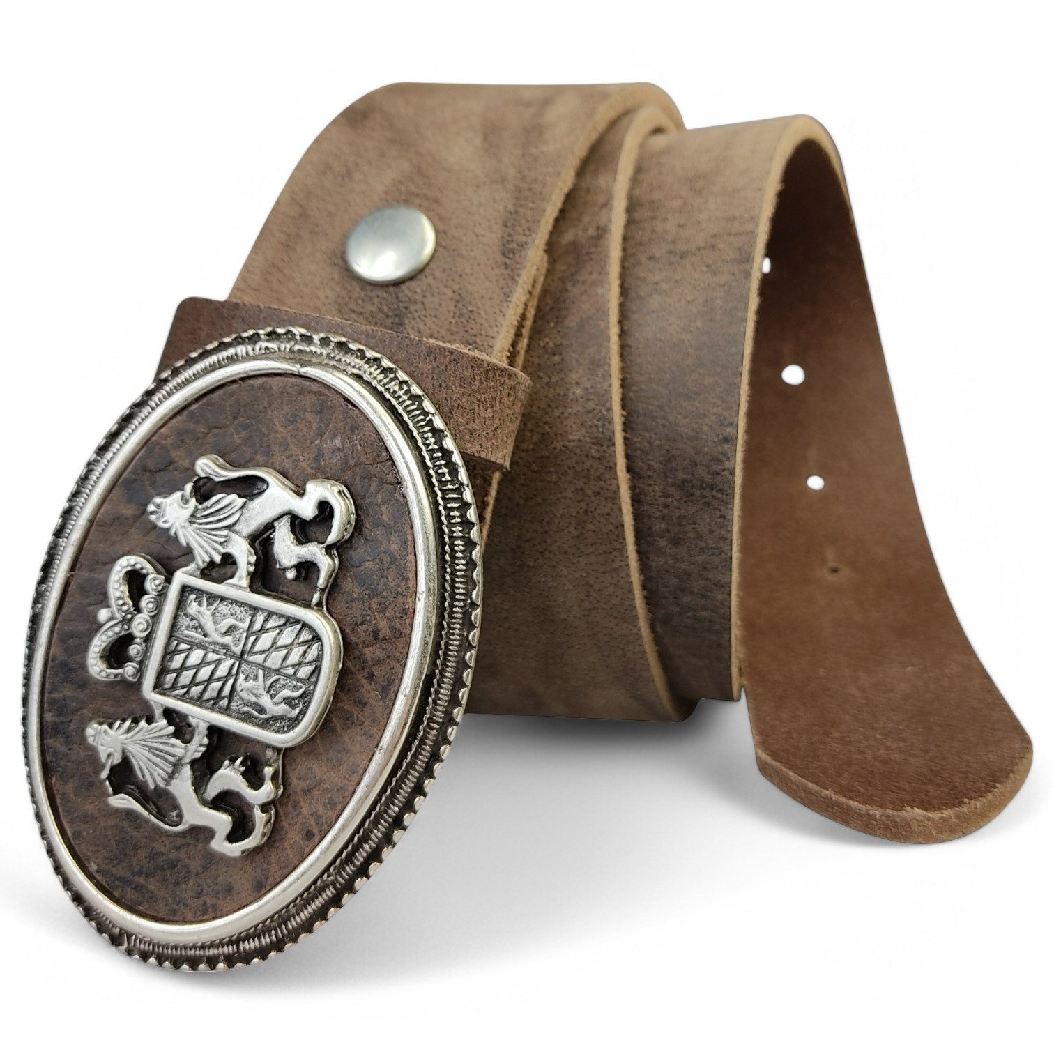FRONHOFER Ledergürtel 18887 (1-St) Trachtengürtel mit günstig online kaufen
