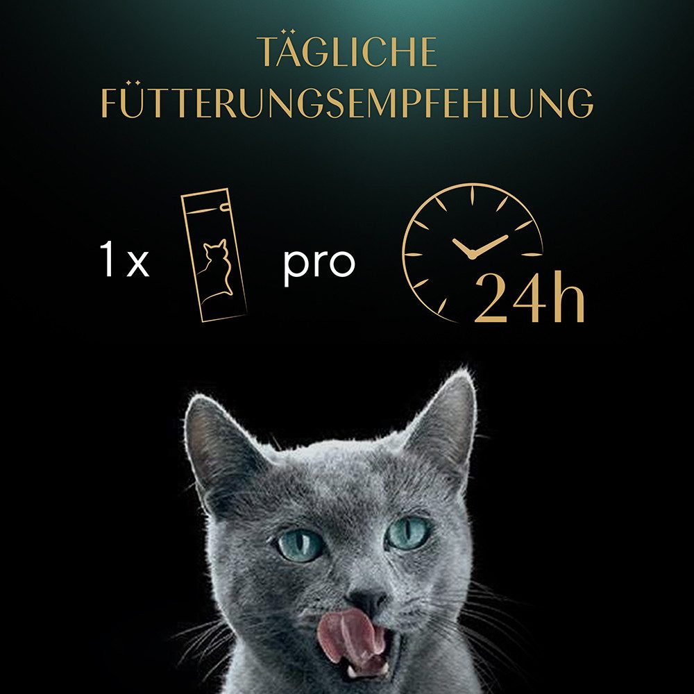 Sheba SHEBA® Beutel Multipack Creamy Snacks mit Huhn 11 x 4 x 12g, Snack für: Katze