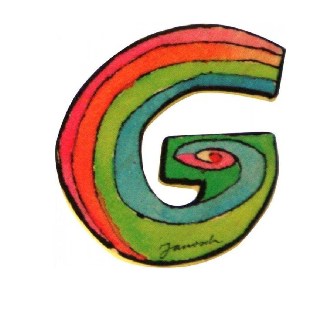 JANOSCH Deko-Buchstaben aus Holz für Kinderzimmertür, zum Ankleben günstig online kaufen