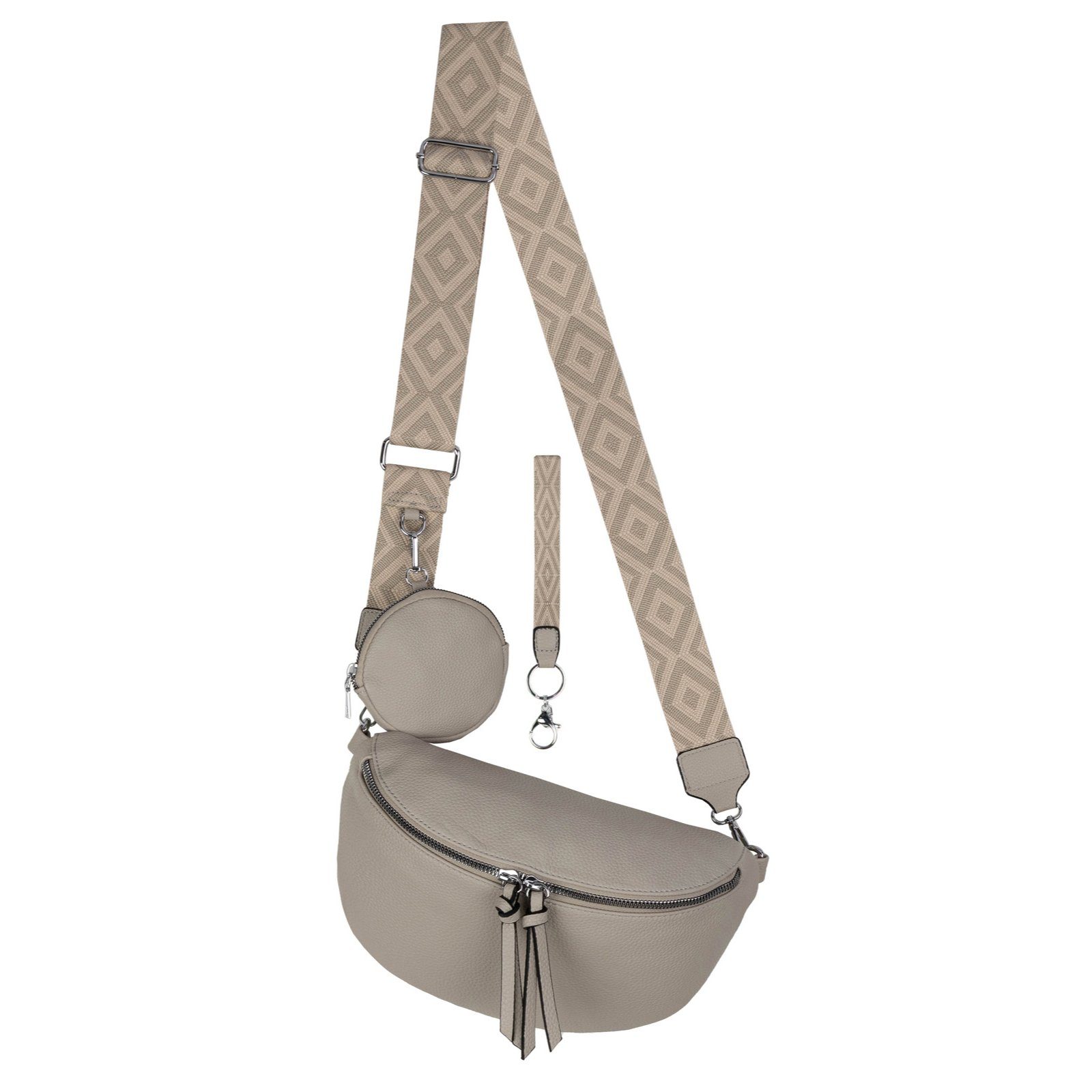 EAAKIE Gürteltasche Bauchtasche Umhängetasche Crossbody-Bag Kunstleder günstig online kaufen