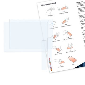 Bruni Schutzfolie für Wacom Bamboo Fun Pen&Touch Medium 3.Generation, (2er Set), praktisch unsichtbar