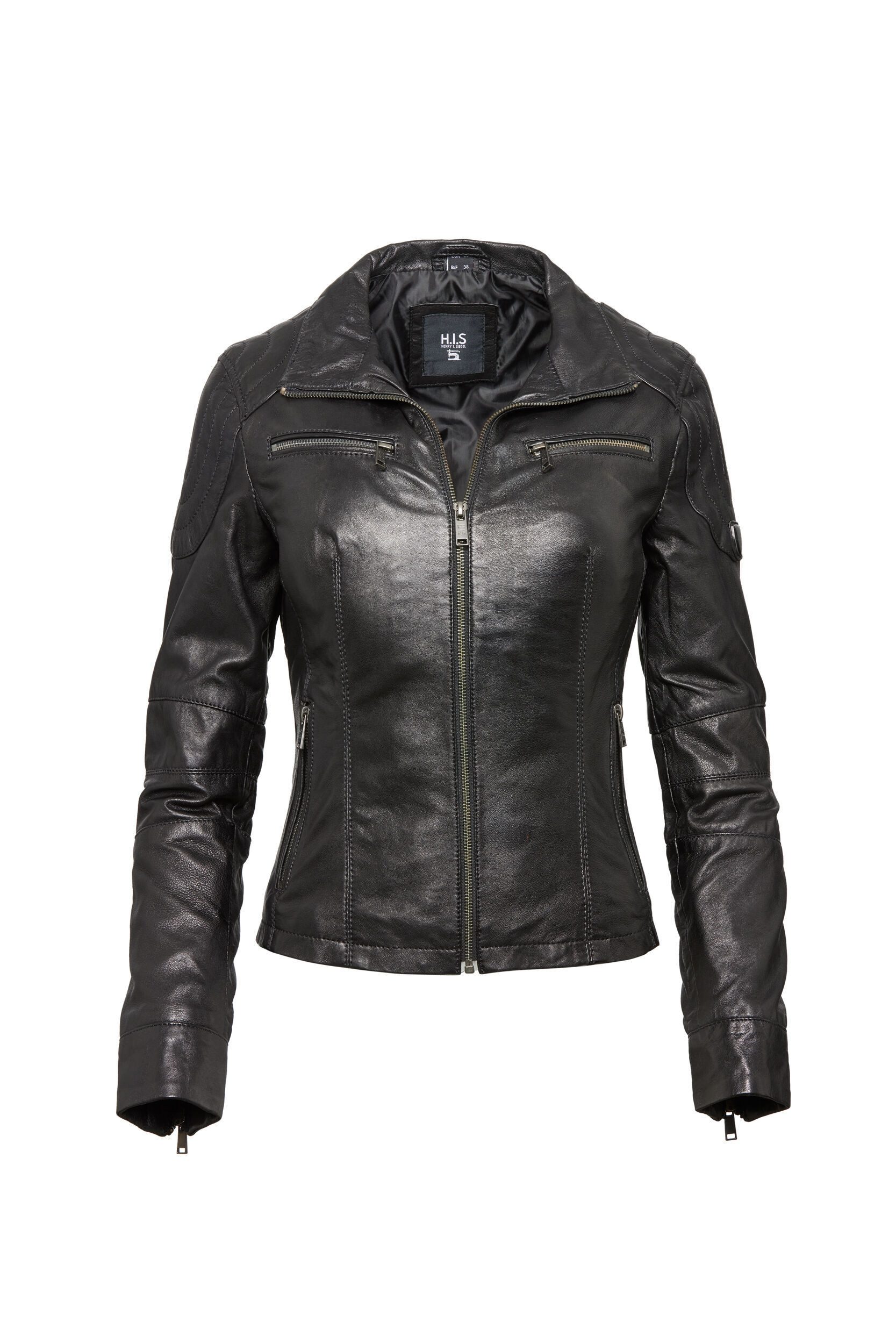 Lederjacke