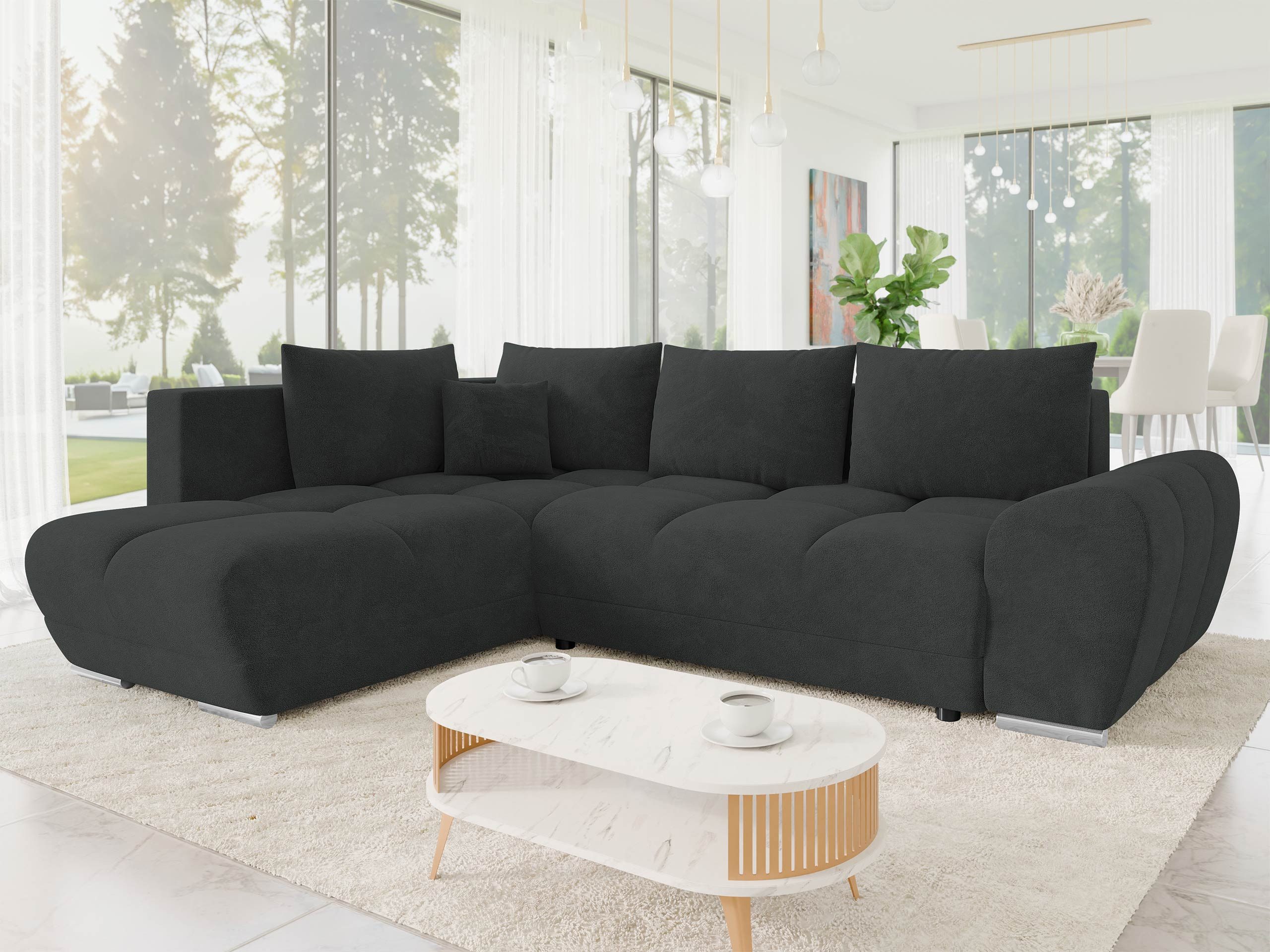 MIRJAN24 Ecksofa Forest, mit Schlaffunktion und günstig online kaufen