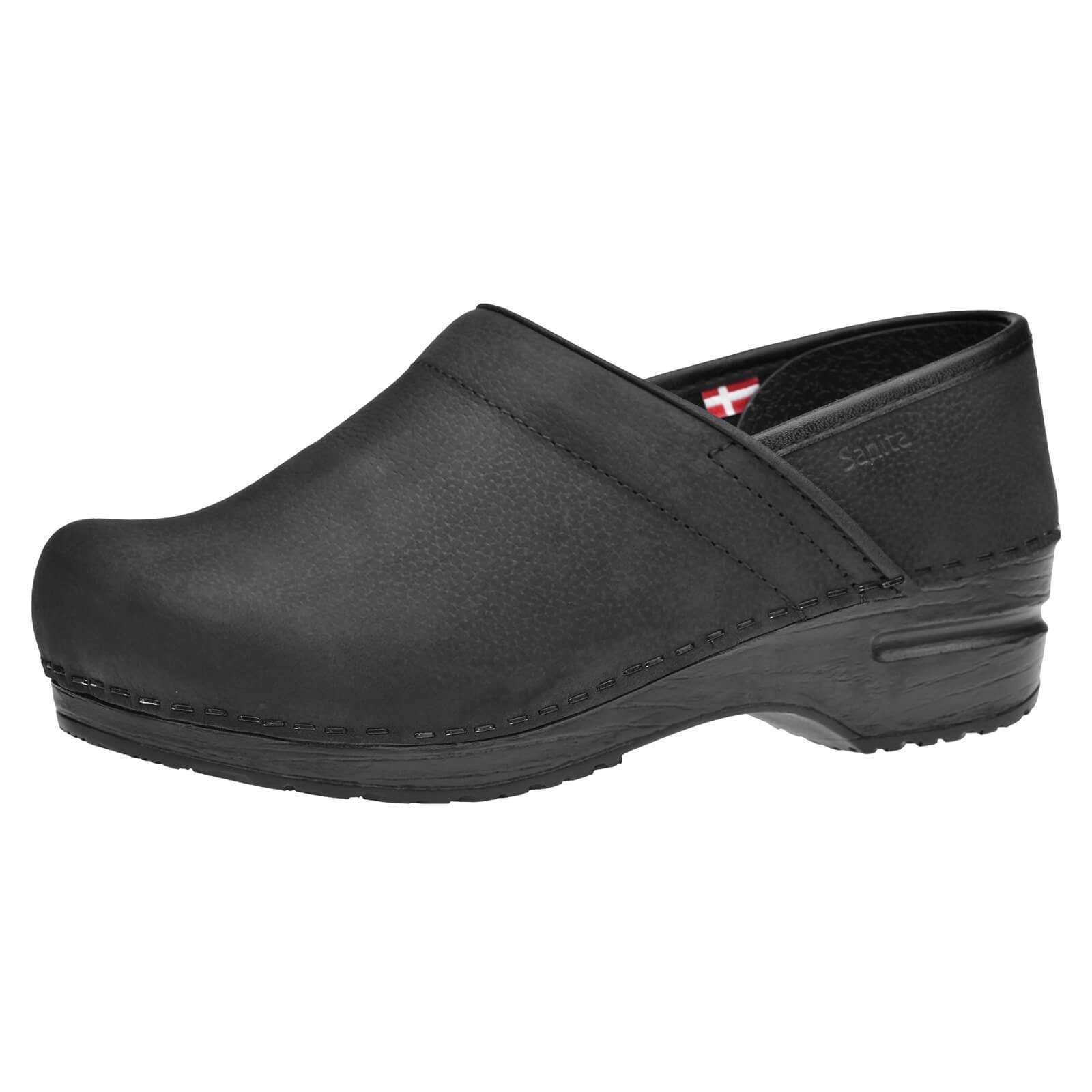 Original-Prof. Textured Oil Clog Black Sandale