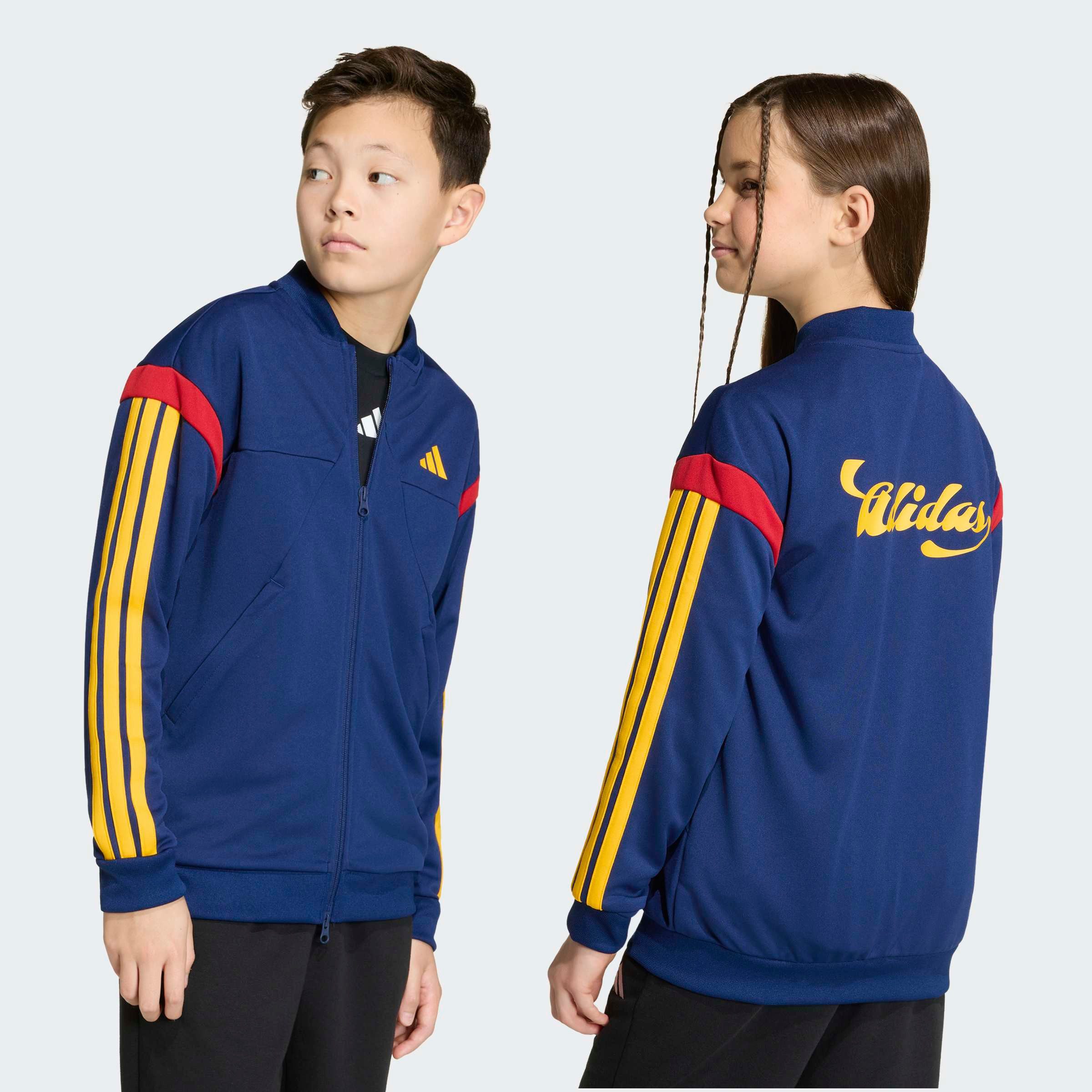 adidas Sportswear Trainingsjacke HOUSE OF TIRO für Kinder, mit Reißverschluss, aus Polyester