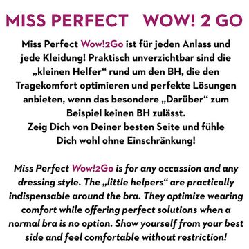 Miss Perfect BH-Einlagen W2G90000-99999, BH-Softschalen (auch als Push-up) zum Einnähen oder Einlegen