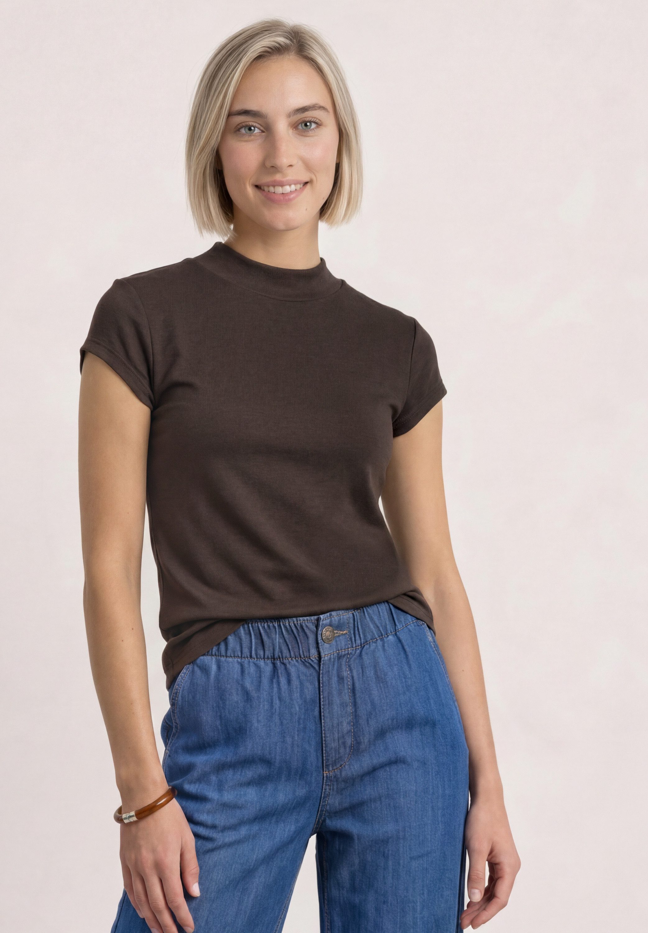 STREET ONE T-Shirt mit Turtleneck