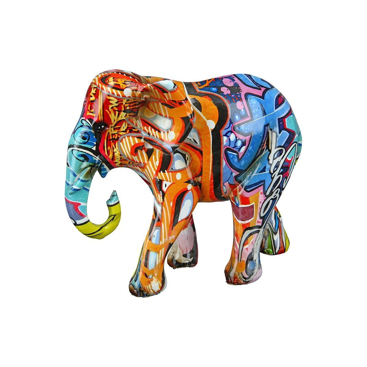 GILDE Dekofigur Indoor - Art Elefanten Set 2-tlg. Street Gilde