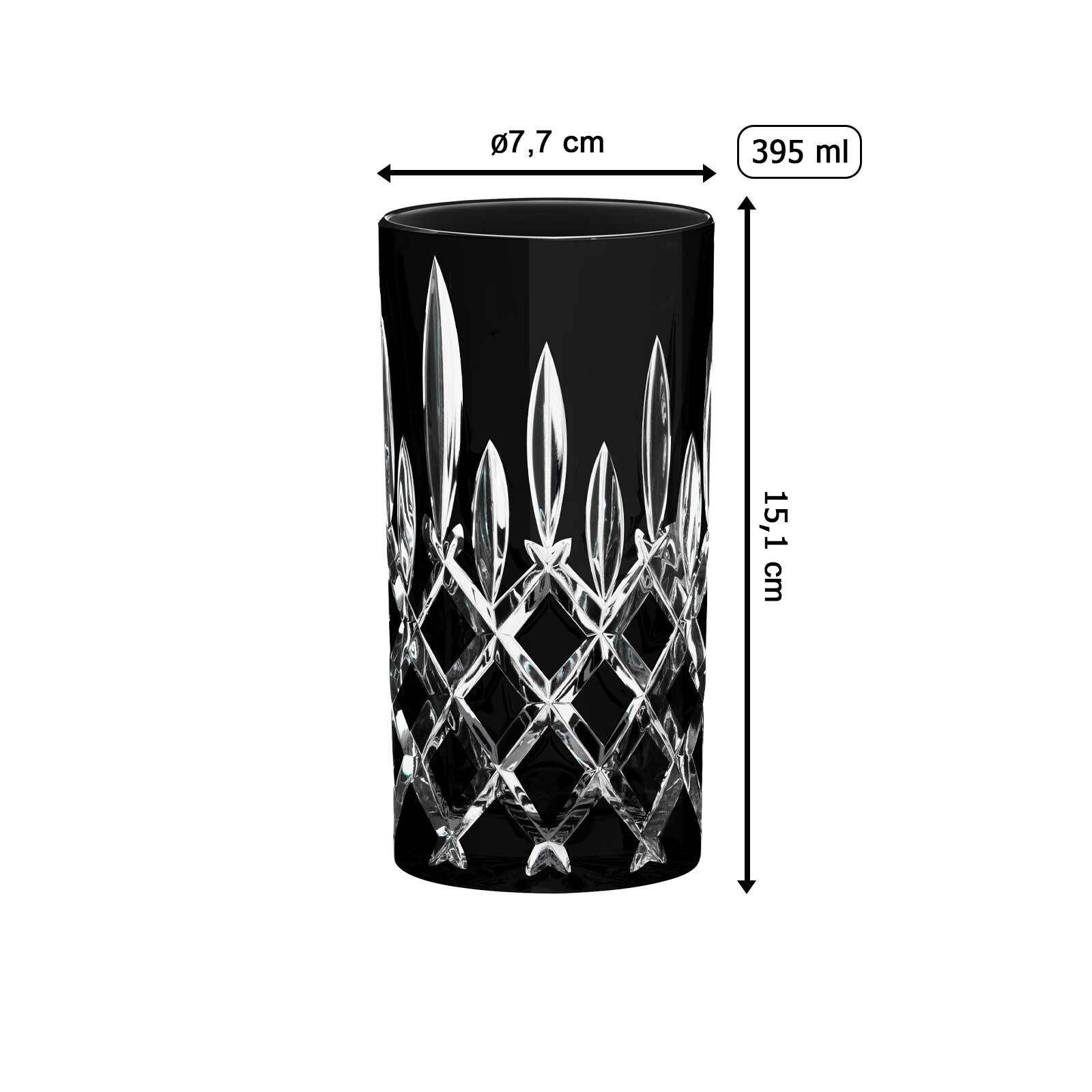 RIEDEL THE WINE GLASS COMPANY Longdrinkglas Laudon Highball Longdrinkglas 395 ml, 1-tlg., Glas