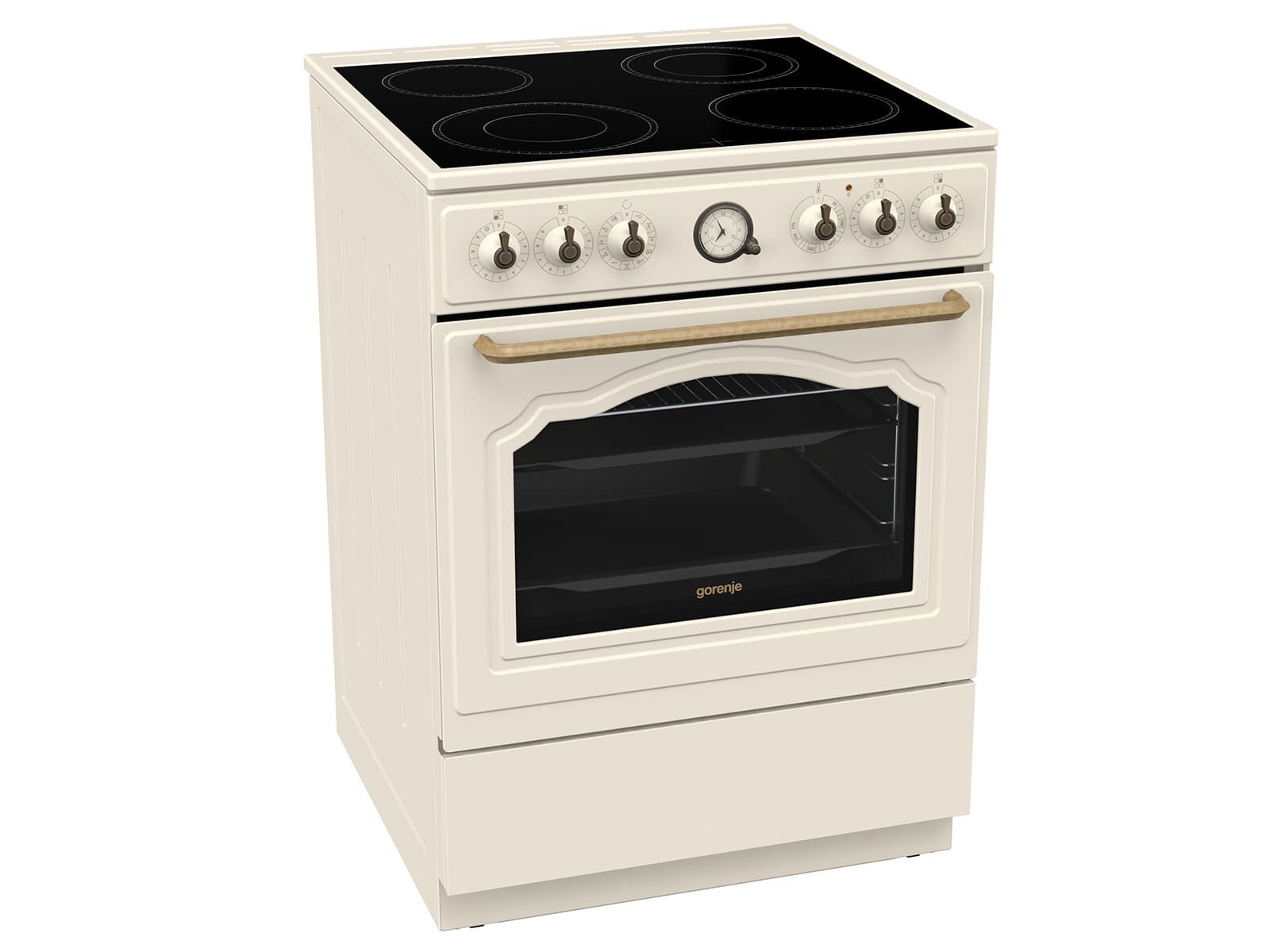 GORENJE Elektro-Standherd, mit kein Auszug vorhanden, Reinigung mit Wasser / Dampf