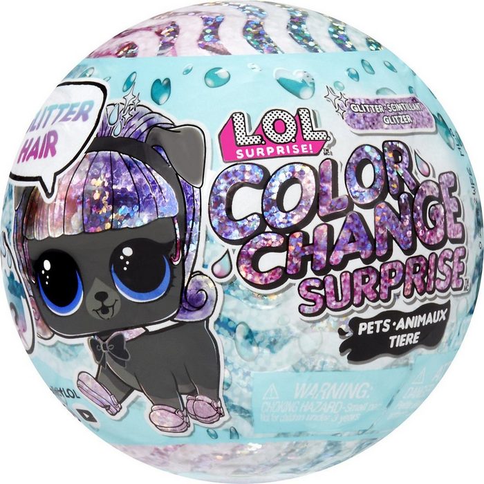 MGA Sammelfigur L.O.L. Glitter Color Change Pets sortiert VZ8148