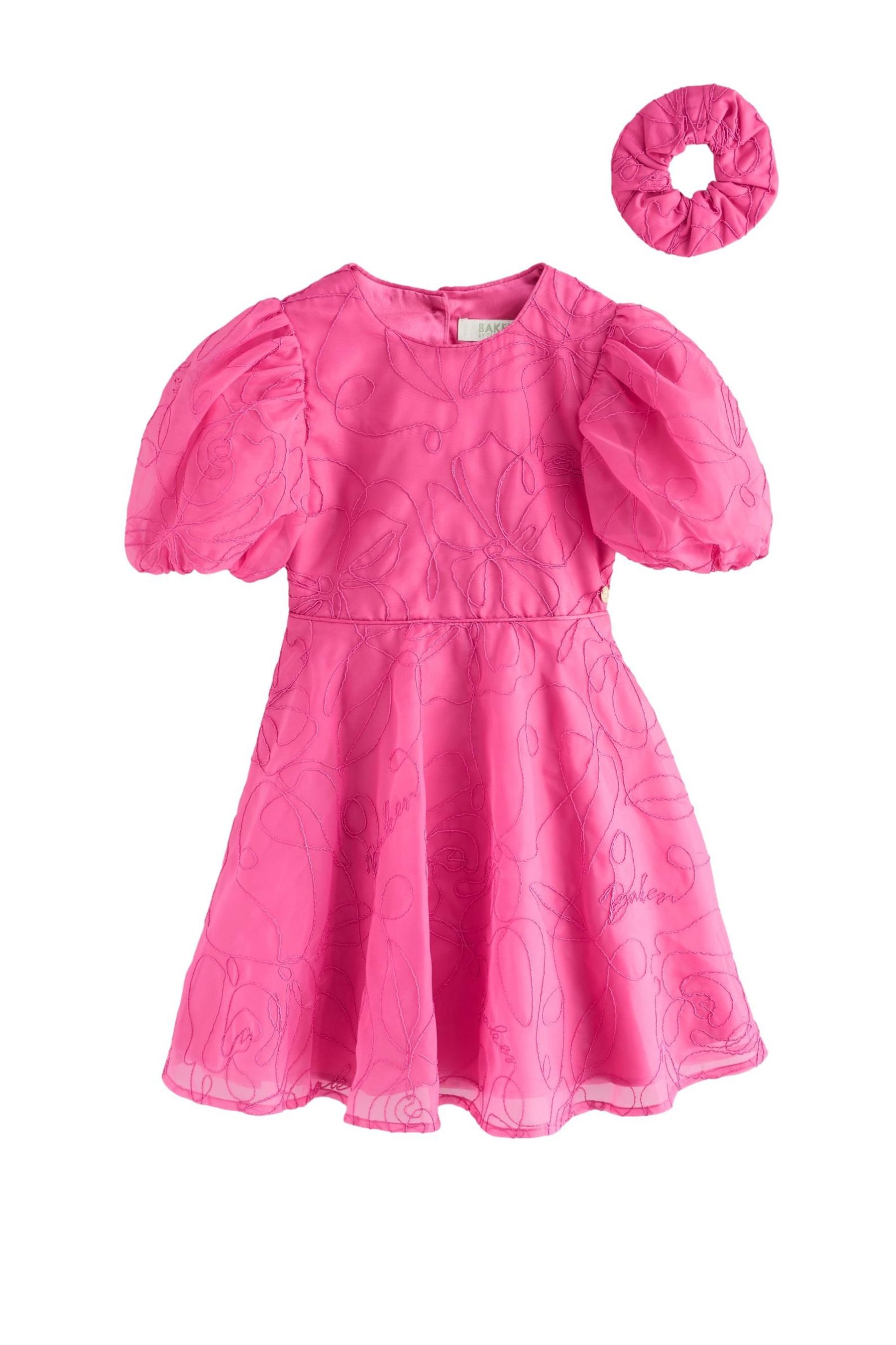 Cordkleid Baker by Ted Baker festliches Kleid und Haargummi