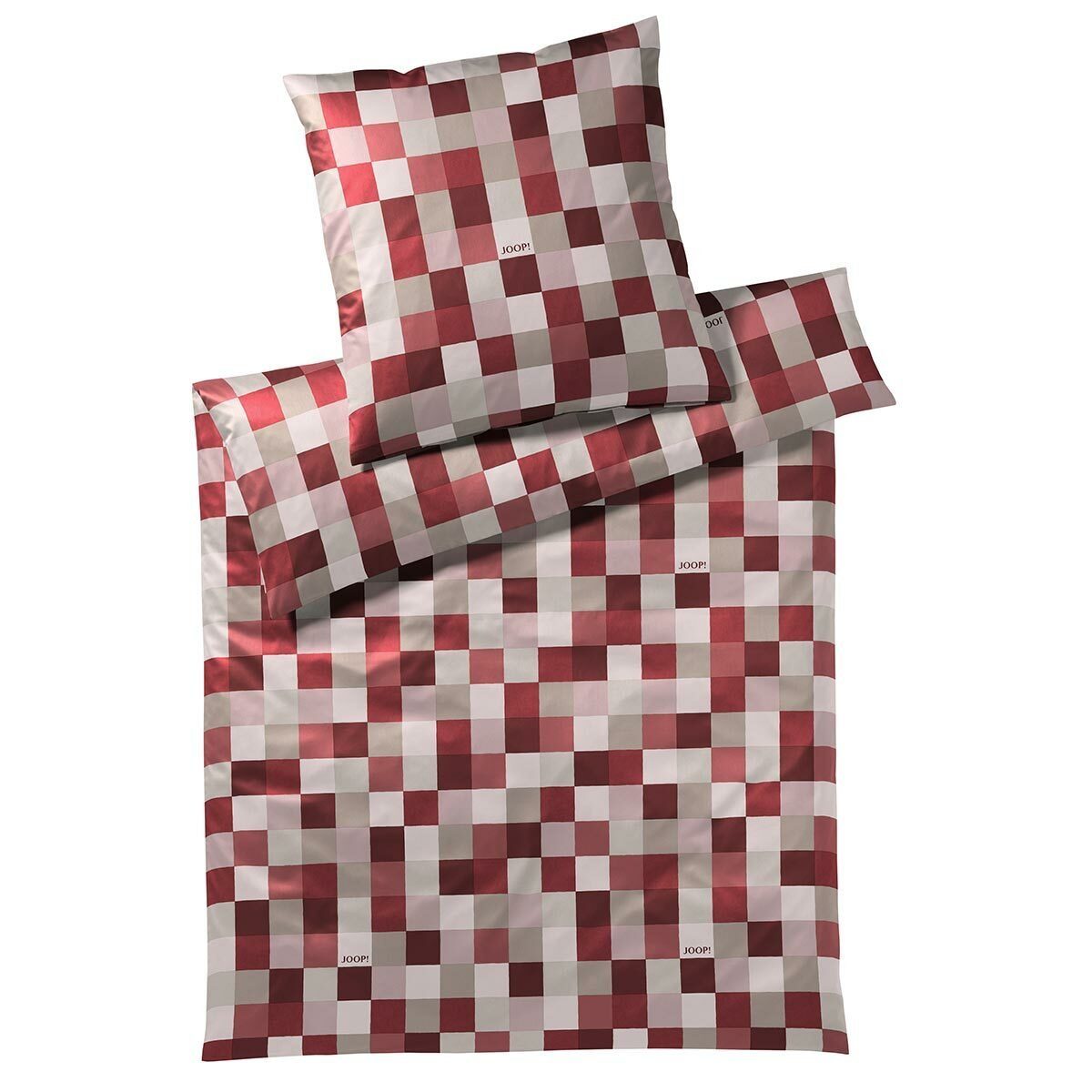 JOOP! Bettwäsche Mosaic, Mako Satin, 2 günstig online kaufen