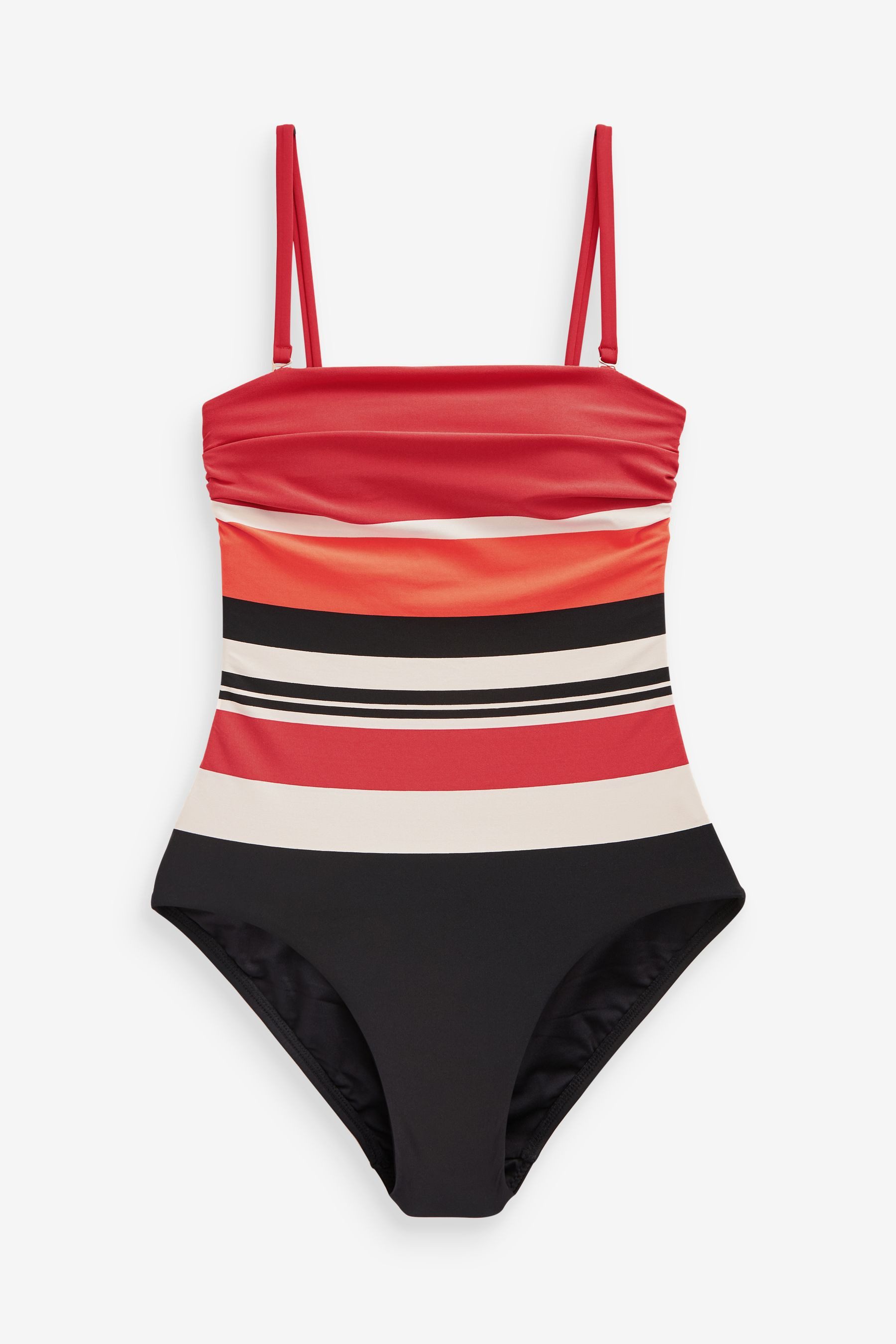 Next Badeanzug Bauchformender Bandeau-Badeanzug (1-St) günstig online kaufen