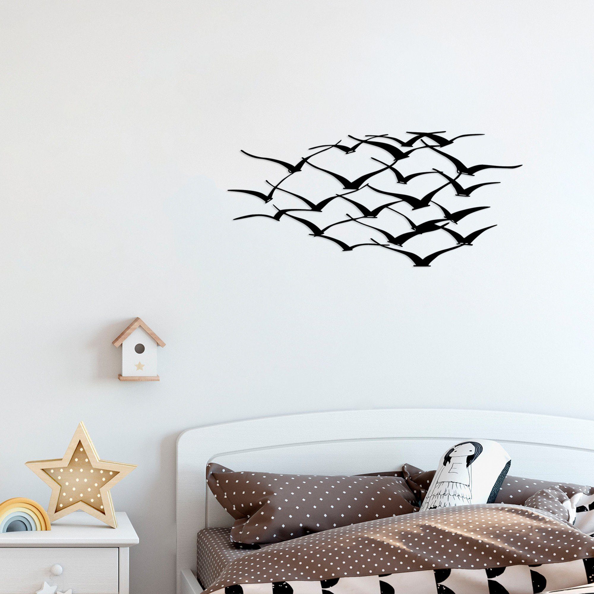 Wanddekoobjekt 100% METAL (Thickness: 1,5 mm), 120 x 55 cm L1826