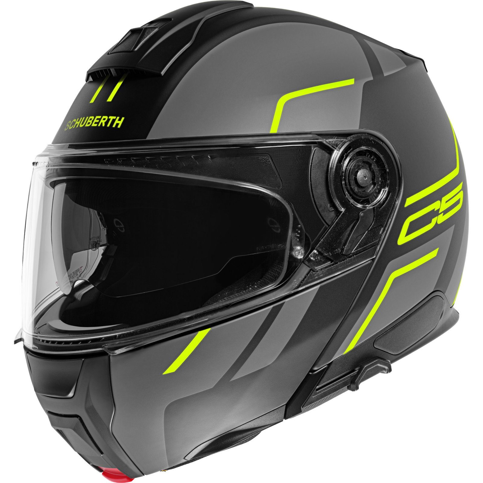 Motorradhelm Schuberth C5 Klapphelm Master Yellow
