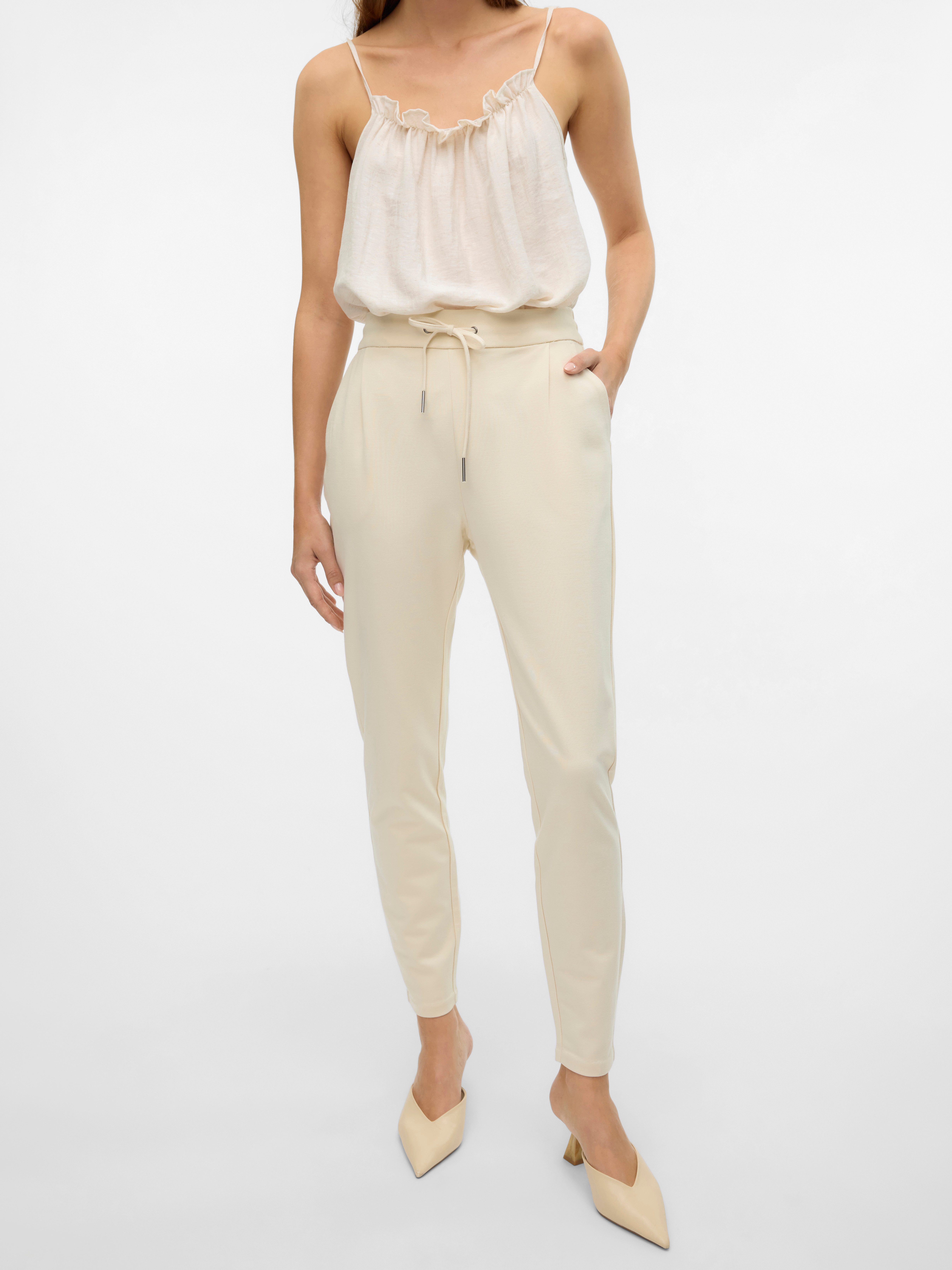Vero Moda Jogger Pants VMEVA MR LOOSE STRING PANT GA NOOS hinten mit elastischem Bündchen