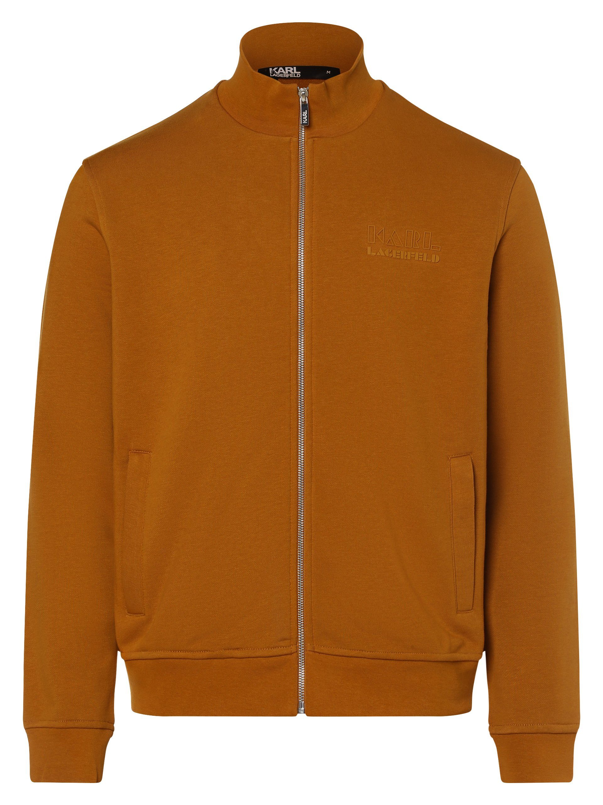 KARL LAGERFELD Sweatjacke camel