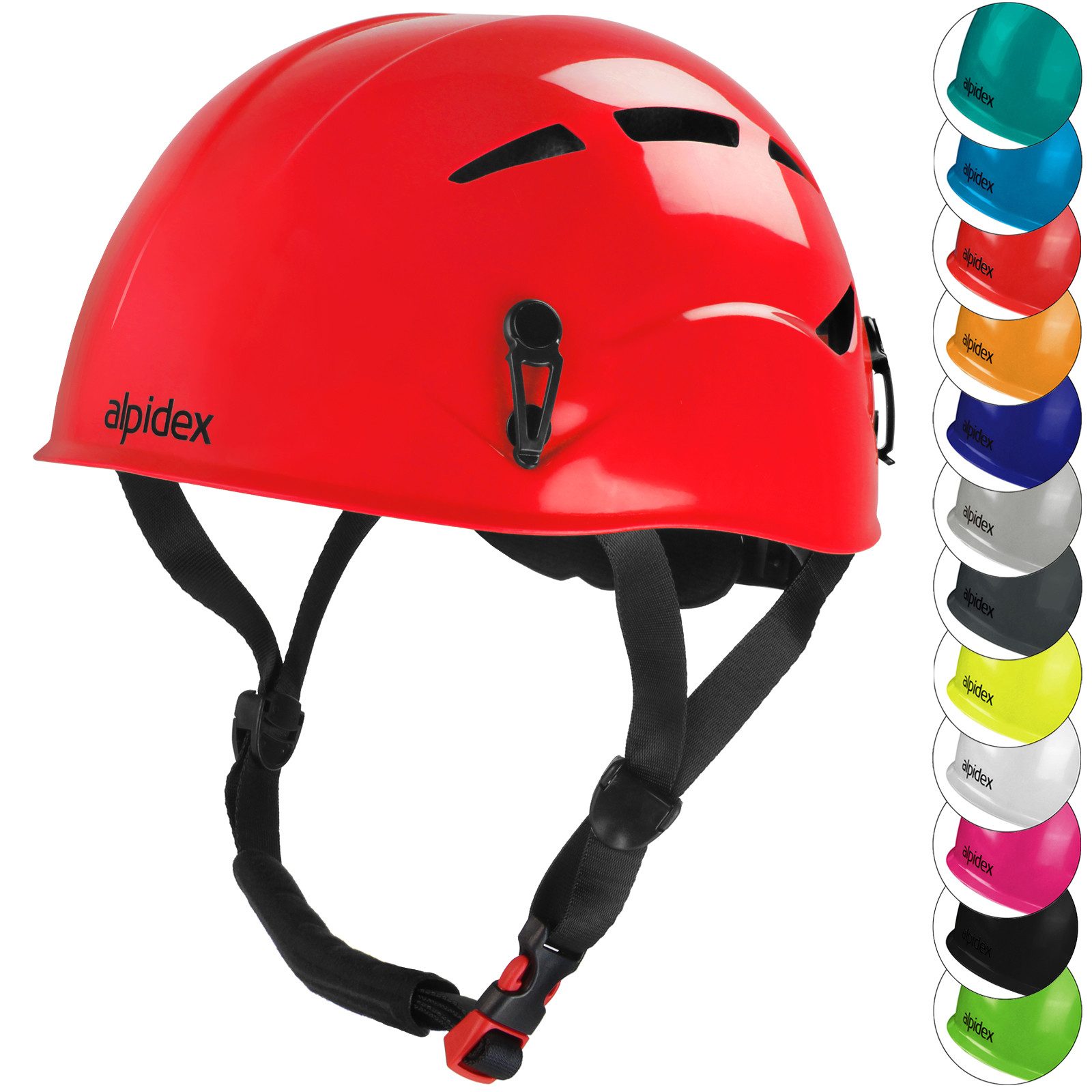 Kletterhelm ALPIDEX Kletterhelm - Jugendliche & Erwachsene EN12492 - viele Farben