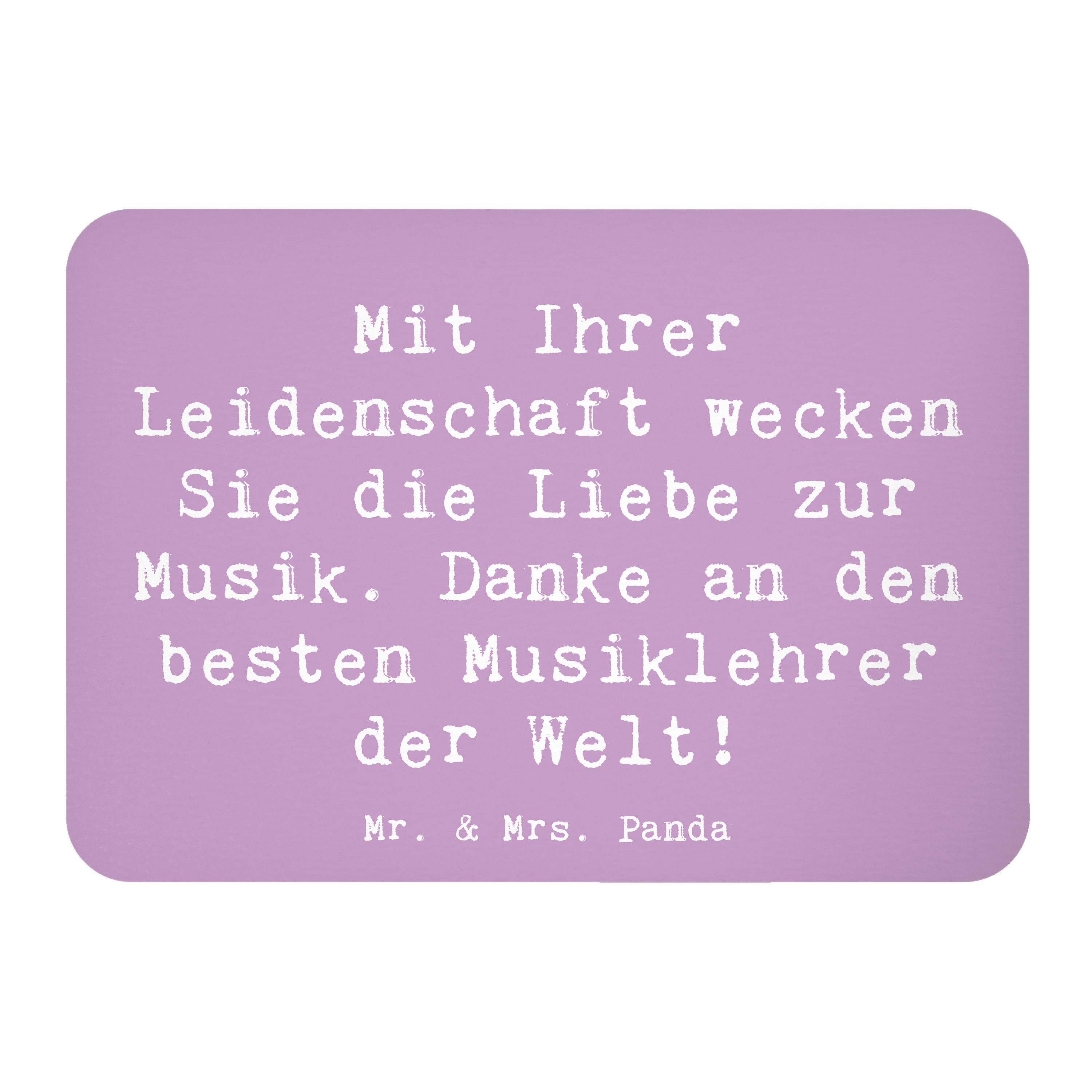 Magnet Spruch Musiklehrer Liebe - Lavendeltraum - Geschenk, Klavier, Dankesc