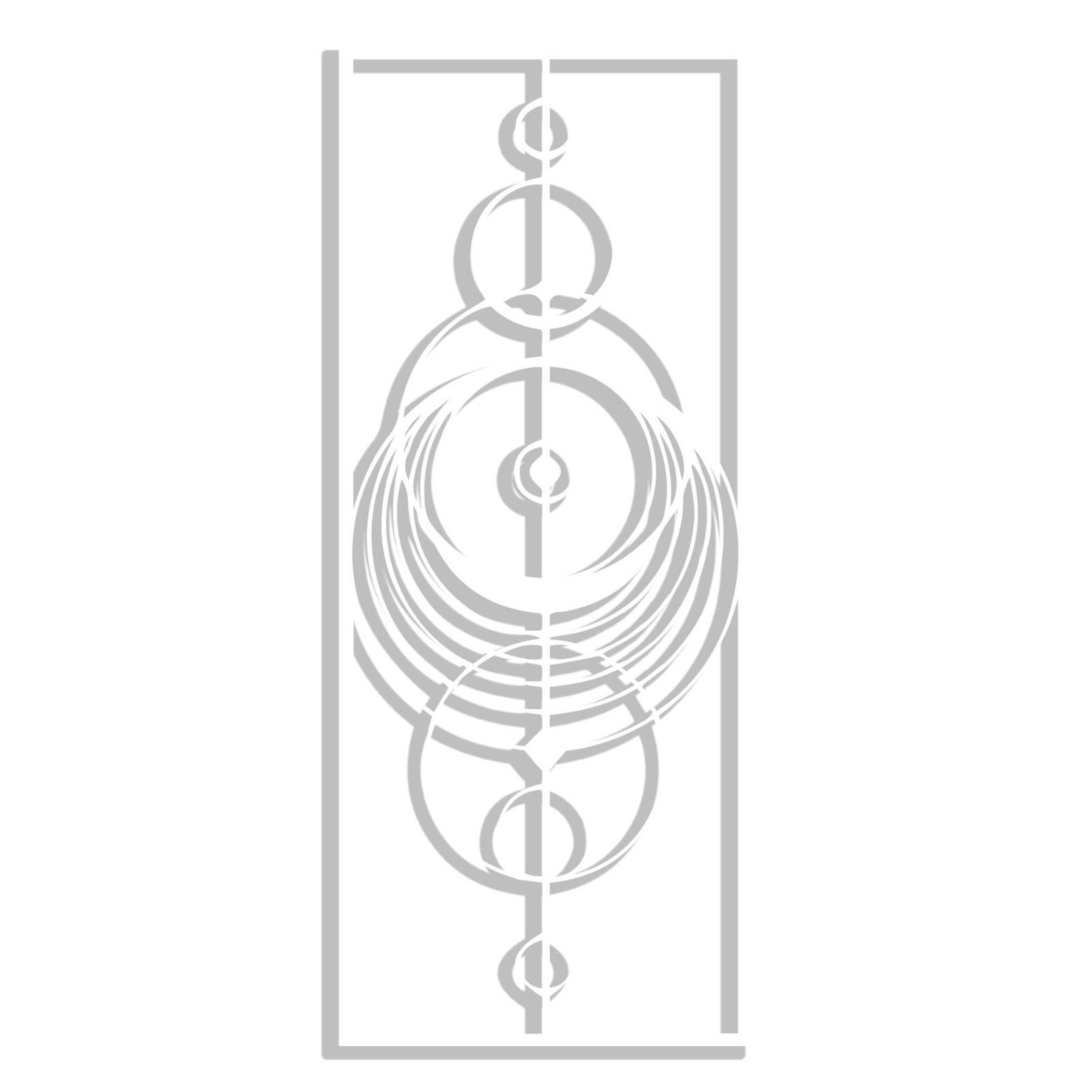 Wanddekoobjekt Geometrische Metall Wanddekoration,runde Dekor,Linie Stil Dekoration