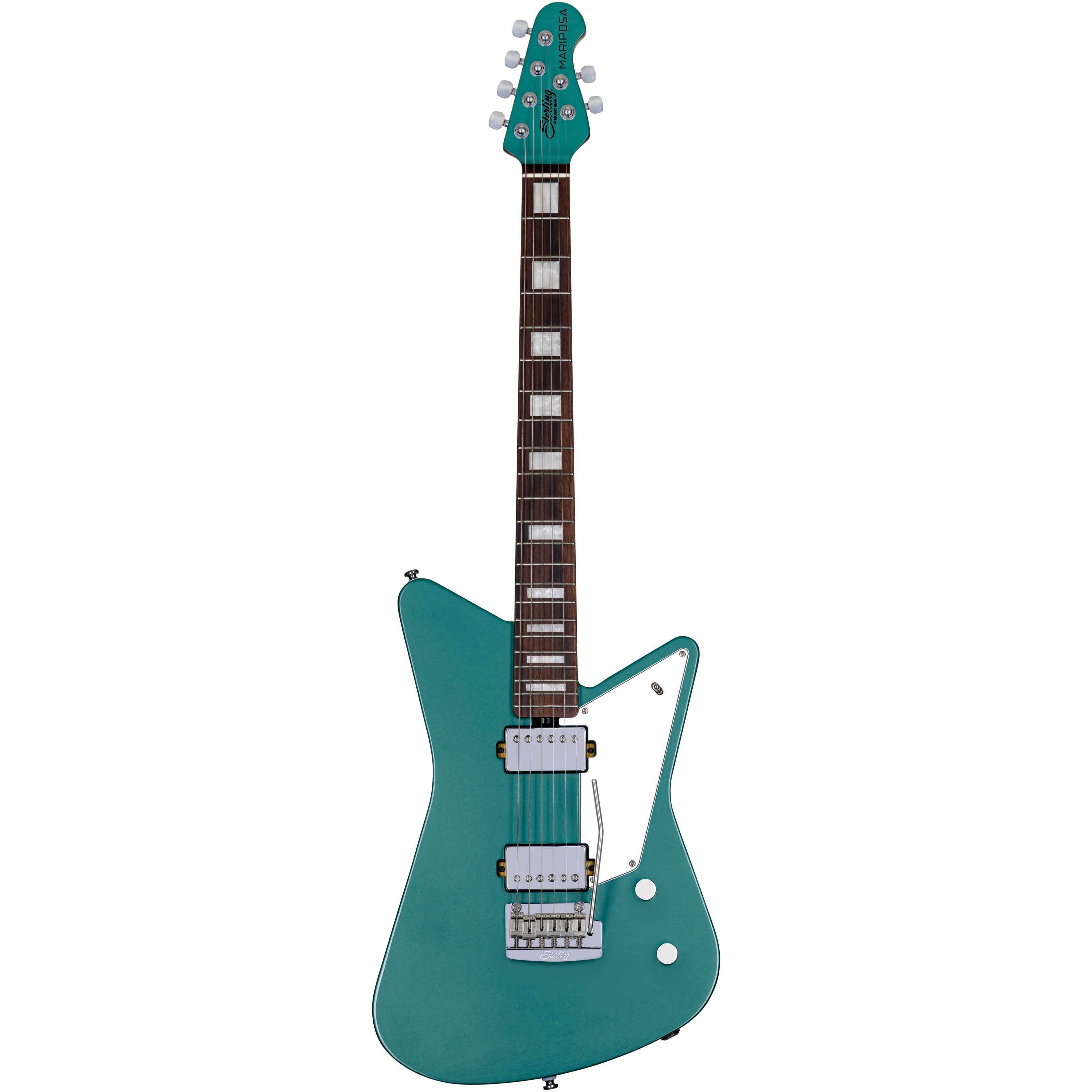 Sterling E-Gitarre, E-Gitarren, Signature-Modelle, Mariposa Dorado Green - E-Gitarre