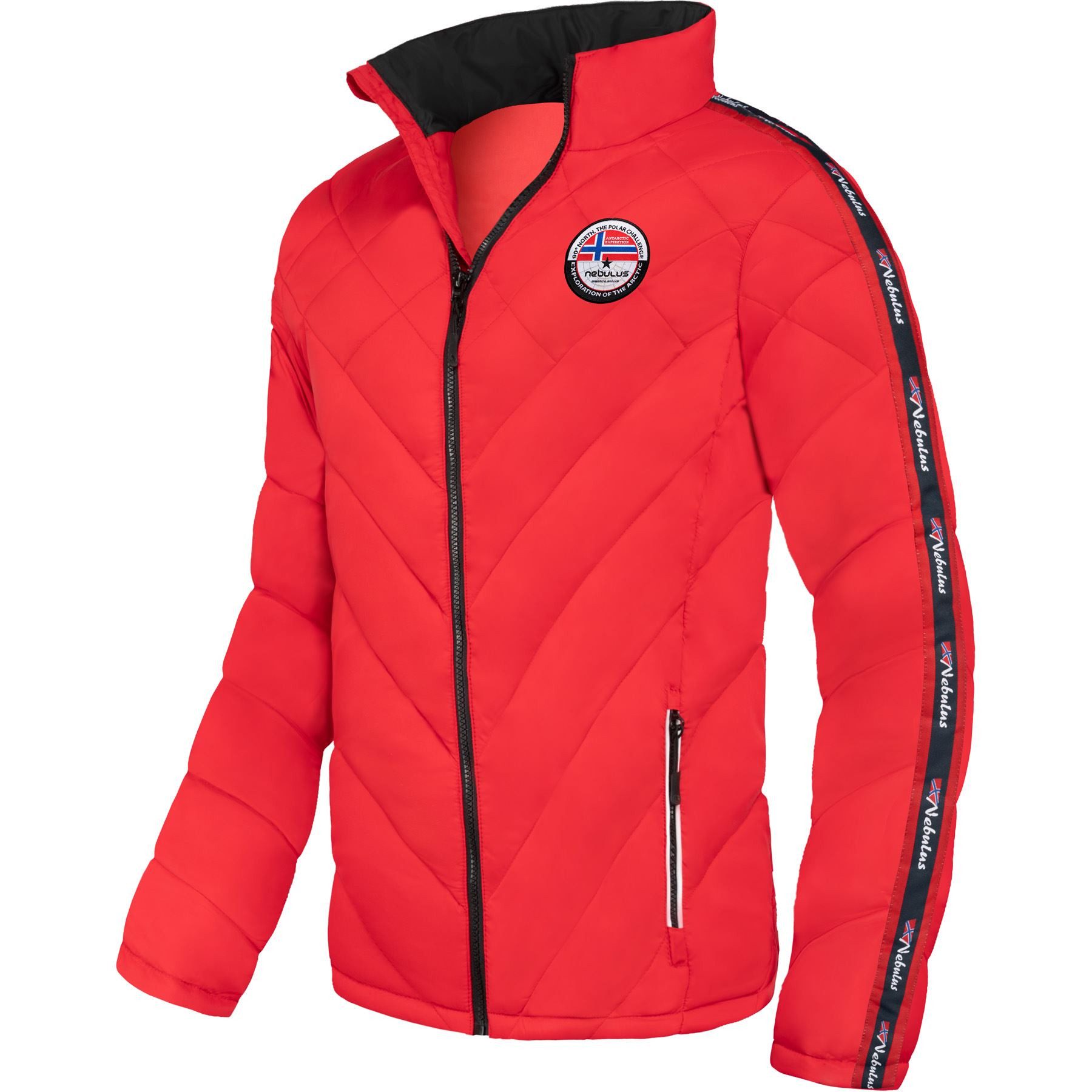 Winterjacke SKILL, P5013 - Herren, rot, M