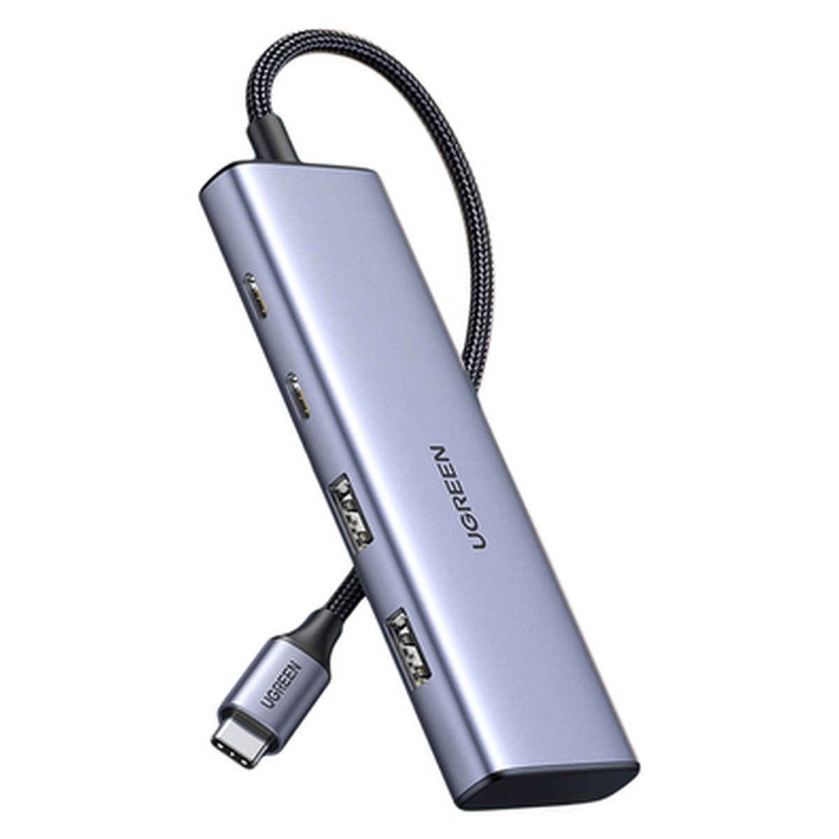 UGREEN USB-C HUB 2 x USB-A 2 x USB-C 20 cm Ugreen CM473 USB-Adapter