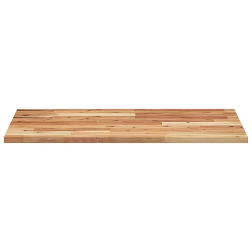 vidaXL Badezimmerspiegelschrank Waschtischplatte Ölbeschichtung 60x50x2 cm Massivholz (1-St)