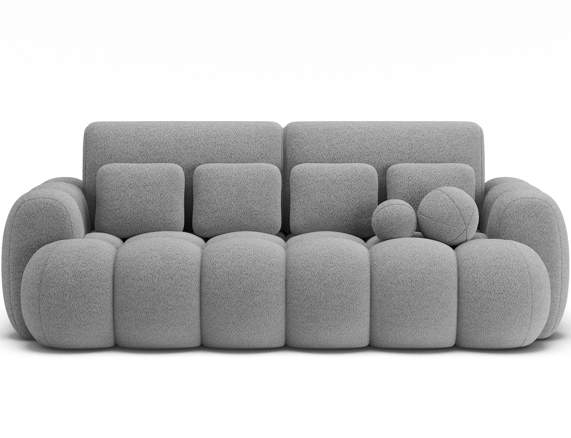 MOEBLO Schlafsofa Elvento, Sitzer Sofa mit Schlaffunktion & Komfortpolsteru günstig online kaufen