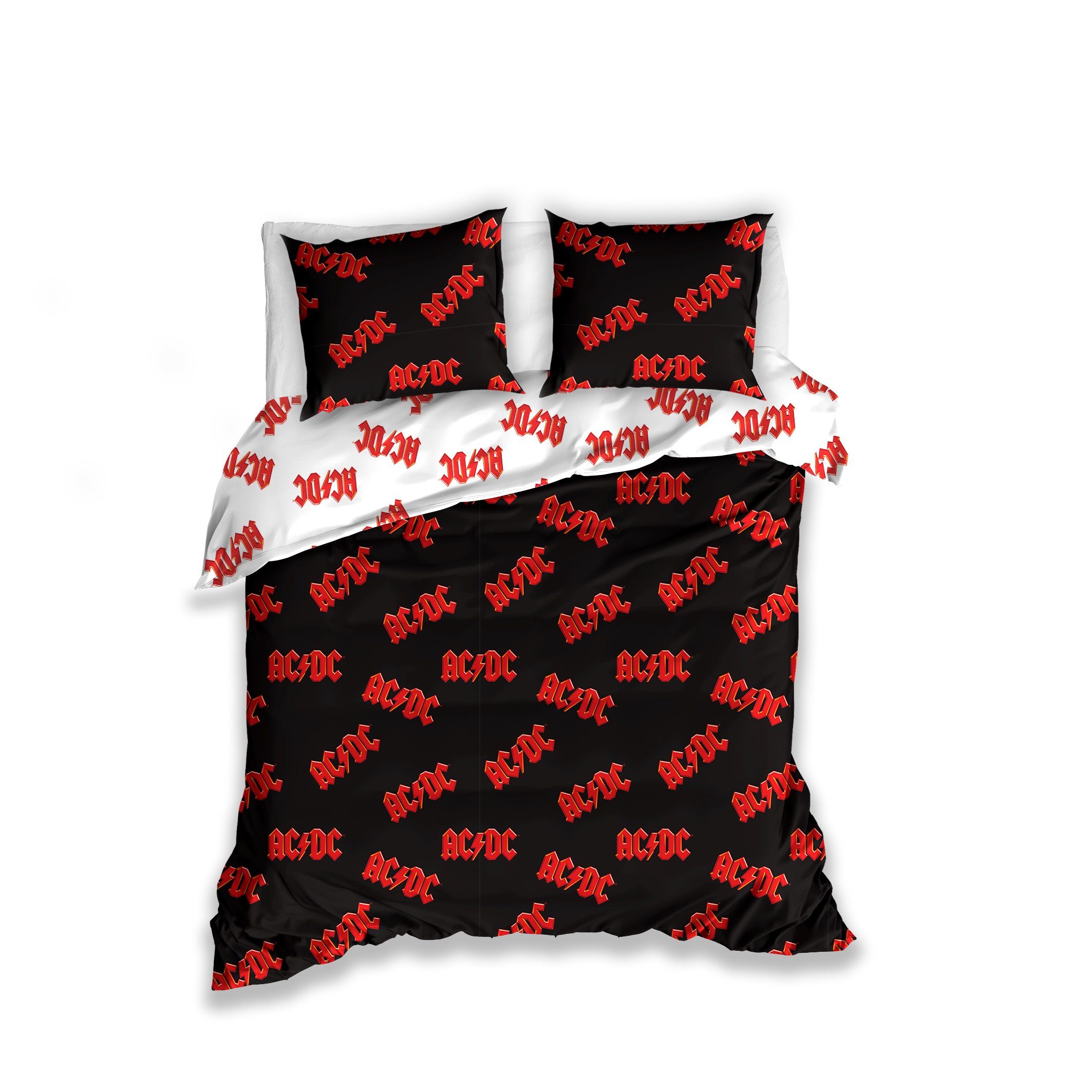 AC/DC Bettwäsche AC/DC Bettwäsche 160 x 200 cm + 2x70x80 cm
