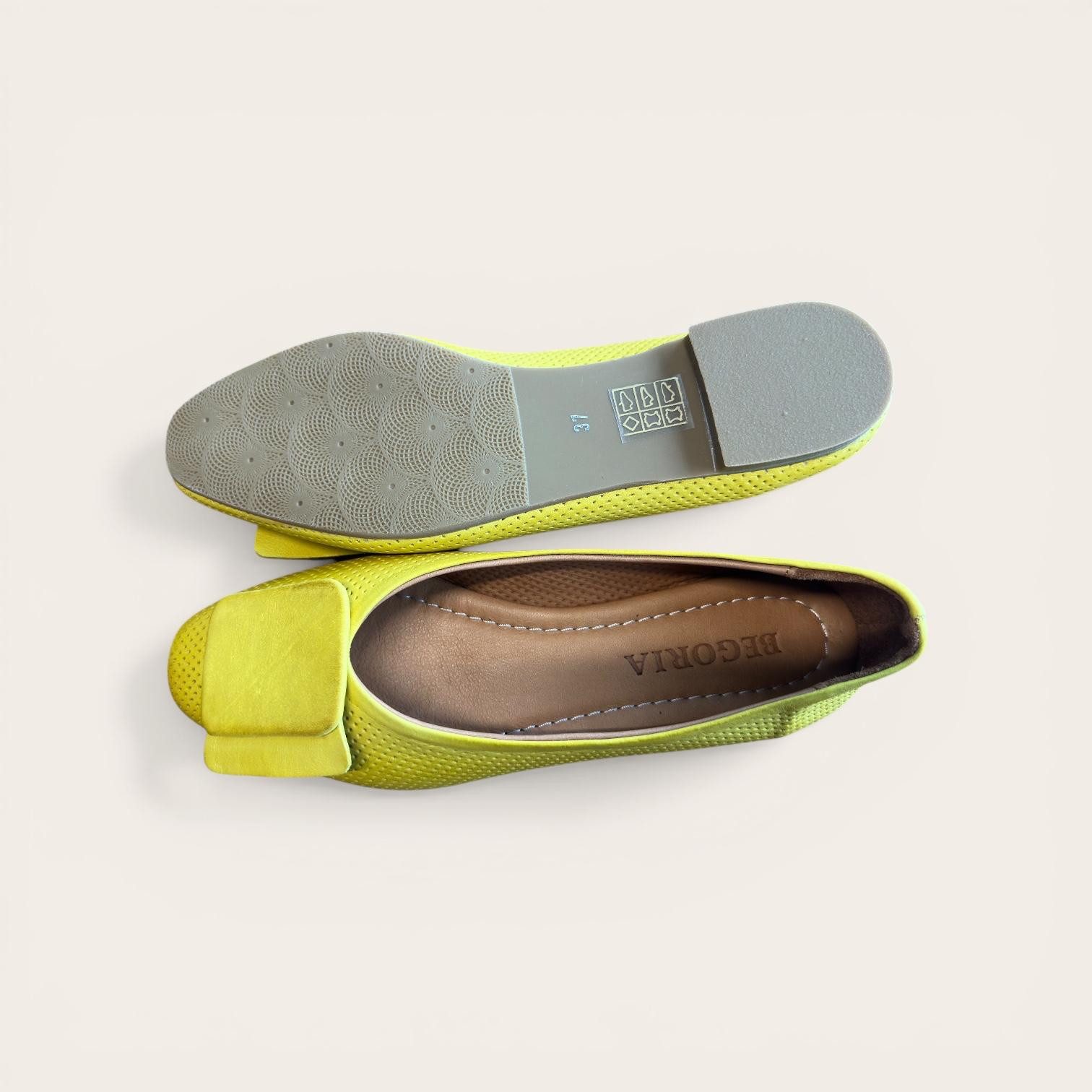 Begoria Begoria Snake - Exquisite Leder-Ballerinas mit Schlangenmuster Ballerina