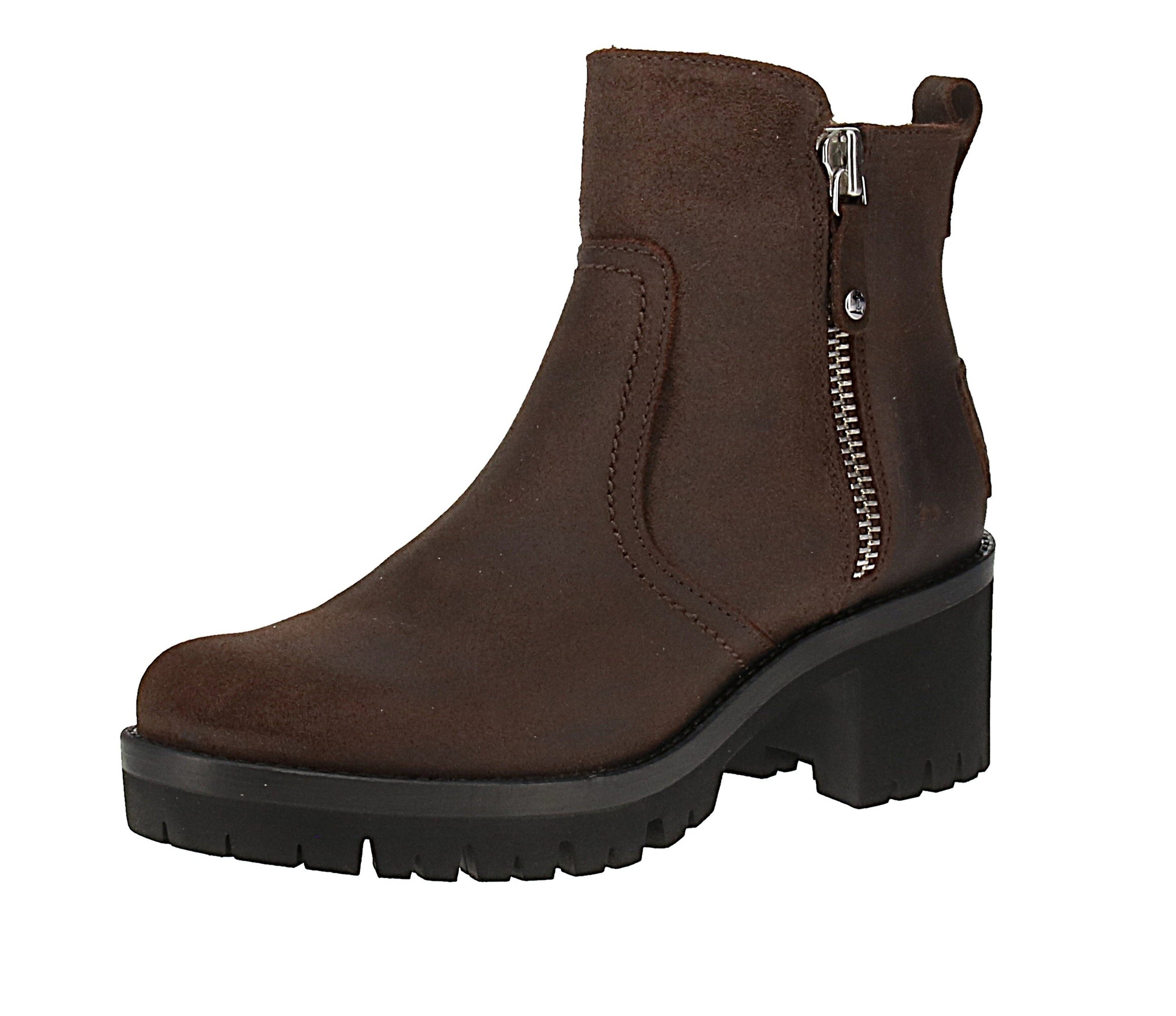 Panama Jack Panama Jack Pauline B22 Velour Grass - Damen Stiefelette - Marron Stiefelette