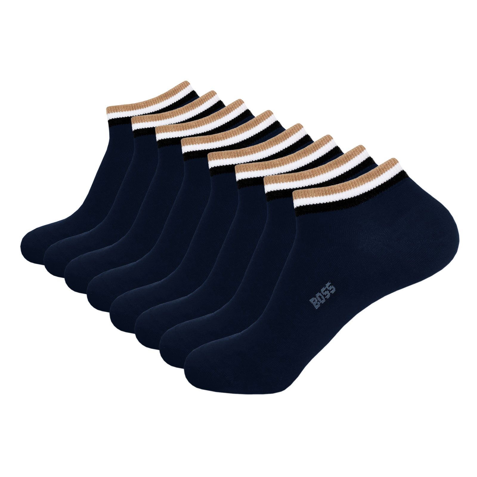 BOSS Freizeitsocken AS Uni Stripe CC (4-Paar) mit eingesticktem Markenschri günstig online kaufen