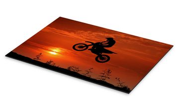 Posterlounge Alu-Dibond-Druck Filtergrafia, Motocross, Fotografie