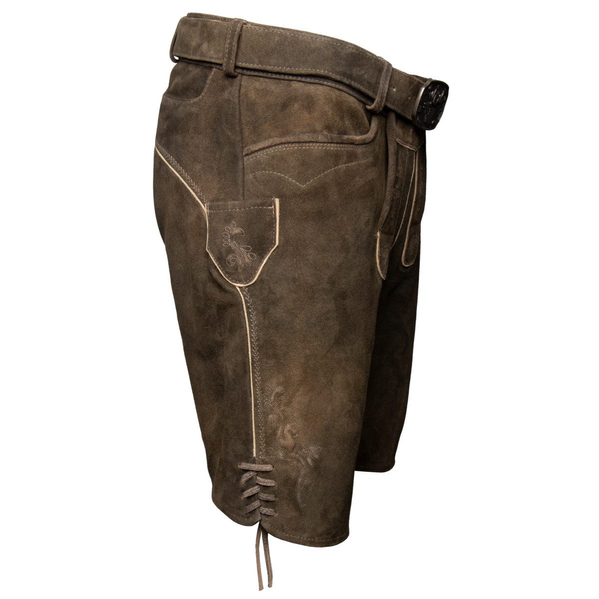 Spieth & Wensky Trachtenlederhose Ruprecht Herren (1-tlg) Trachtenlederhose, Trachtenhose, Bayerische Lederhose, Oktoberfest