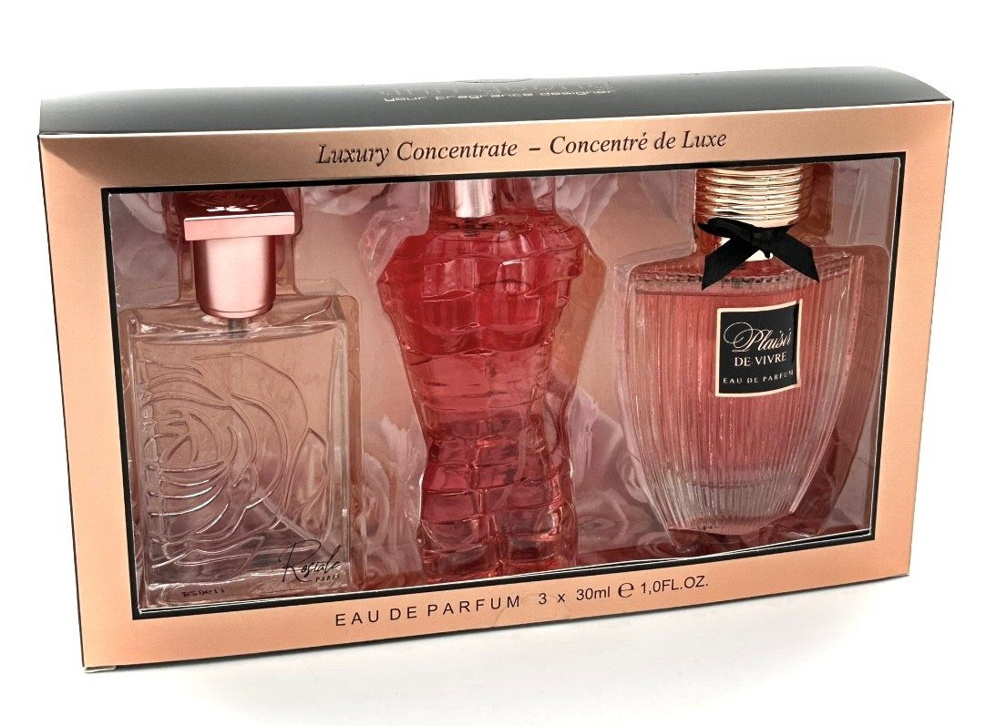 OMERTA Eau de Parfum Omerta/Linn Young Duftzwilling Luxury Geschenkset 3x30ml EDP, Anhaltender Duft