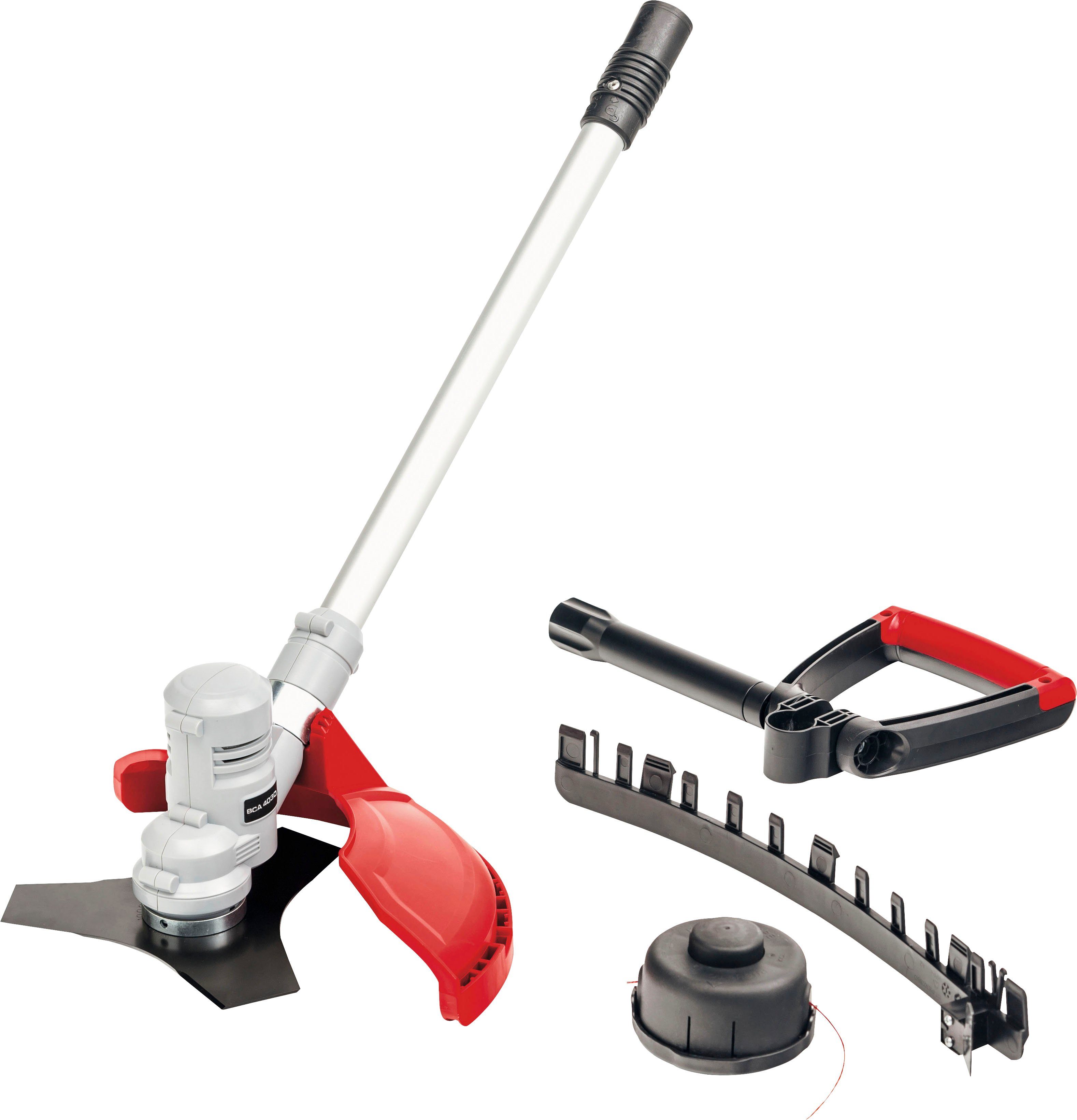 AL-KO Akku-Motorsense BCA 4030, 23 cm Arbeitsbreite Messer, 30 cm Arbeitsbreite Faden, Sensenaufsatz für MT 40, ohne Akku und Ladegerät