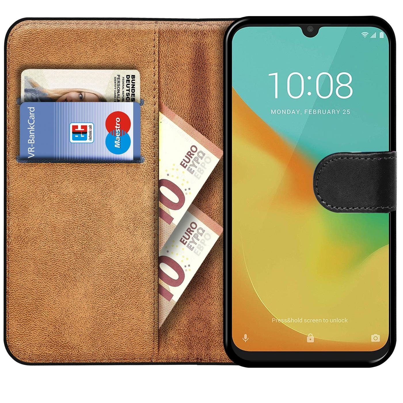 CoolGadget Handyhülle Book Case Handy Tasche für ZTE Blade 10 Vita 6,26 Zoll, Hülle Klapphülle Flip Cover für ZTE 10 Vita Schutzhülle stoßfest
