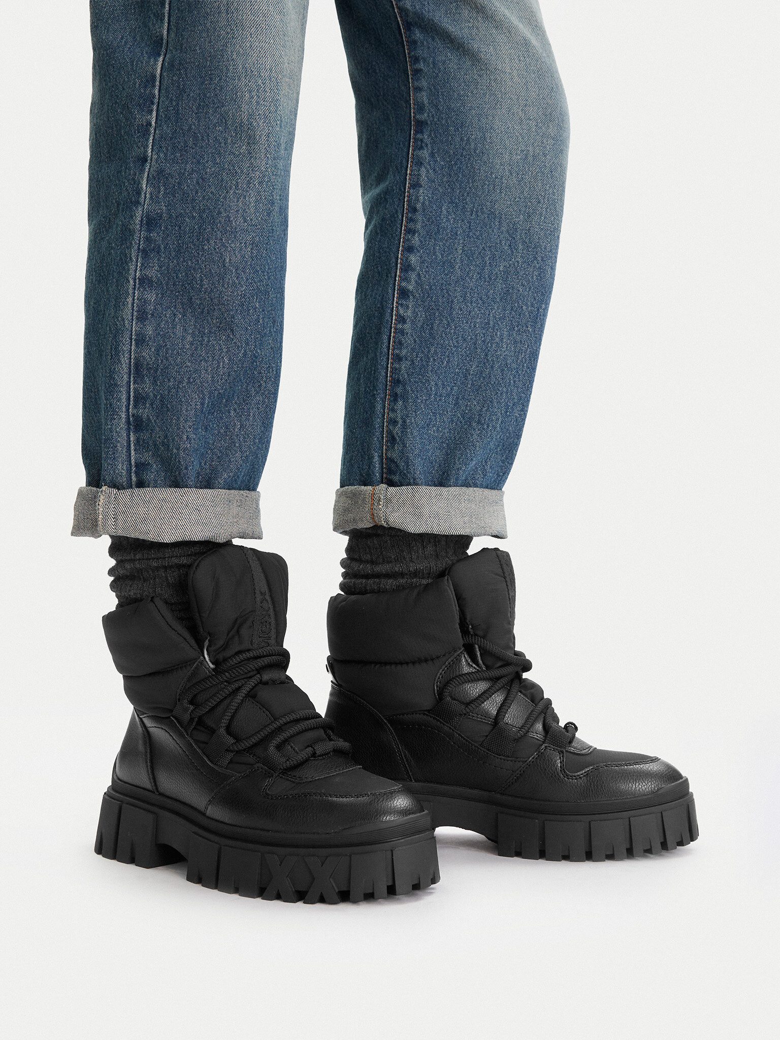 Mexx Mexx Women's Snow Boots Schwarze CEO-MI001713343W Winterstiefel