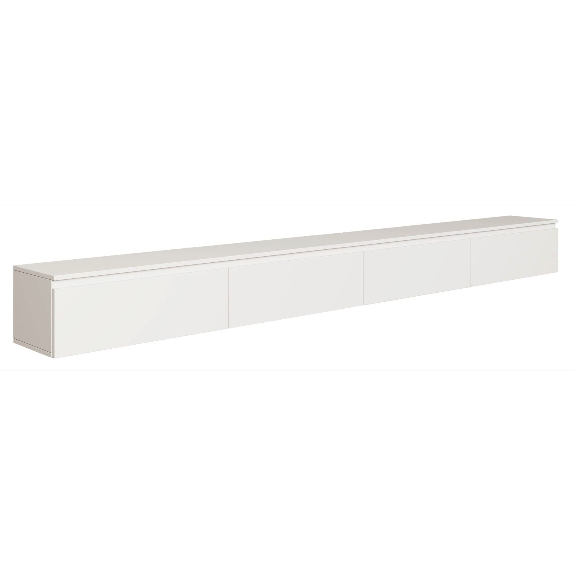 Selsey TV-Schrank BEMMI Hängendes TV-Board mit vier Klappen 300 cm