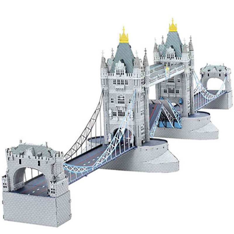 Invento Puzzle Metal Earth - Tower Bridge, Puzzleteile