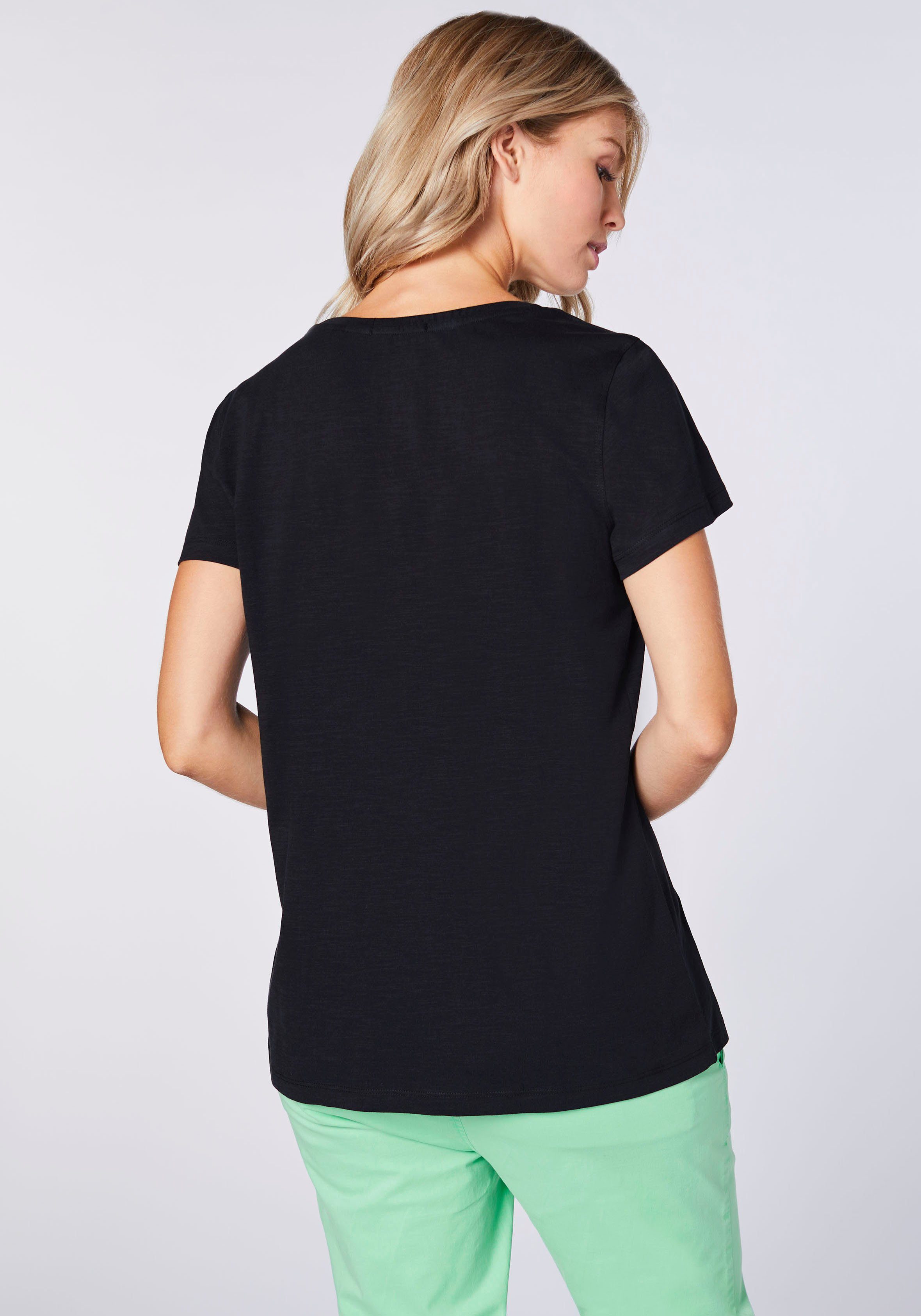 Chiemsee Black T-Shirt Deep