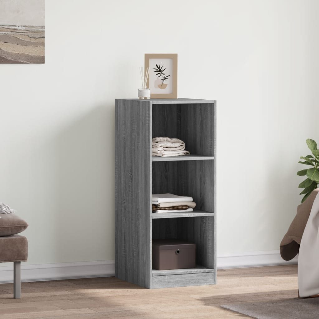 vidaXL Kleiderständer Kleiderschrank Grau Sonoma 48x41x102 günstig online kaufen