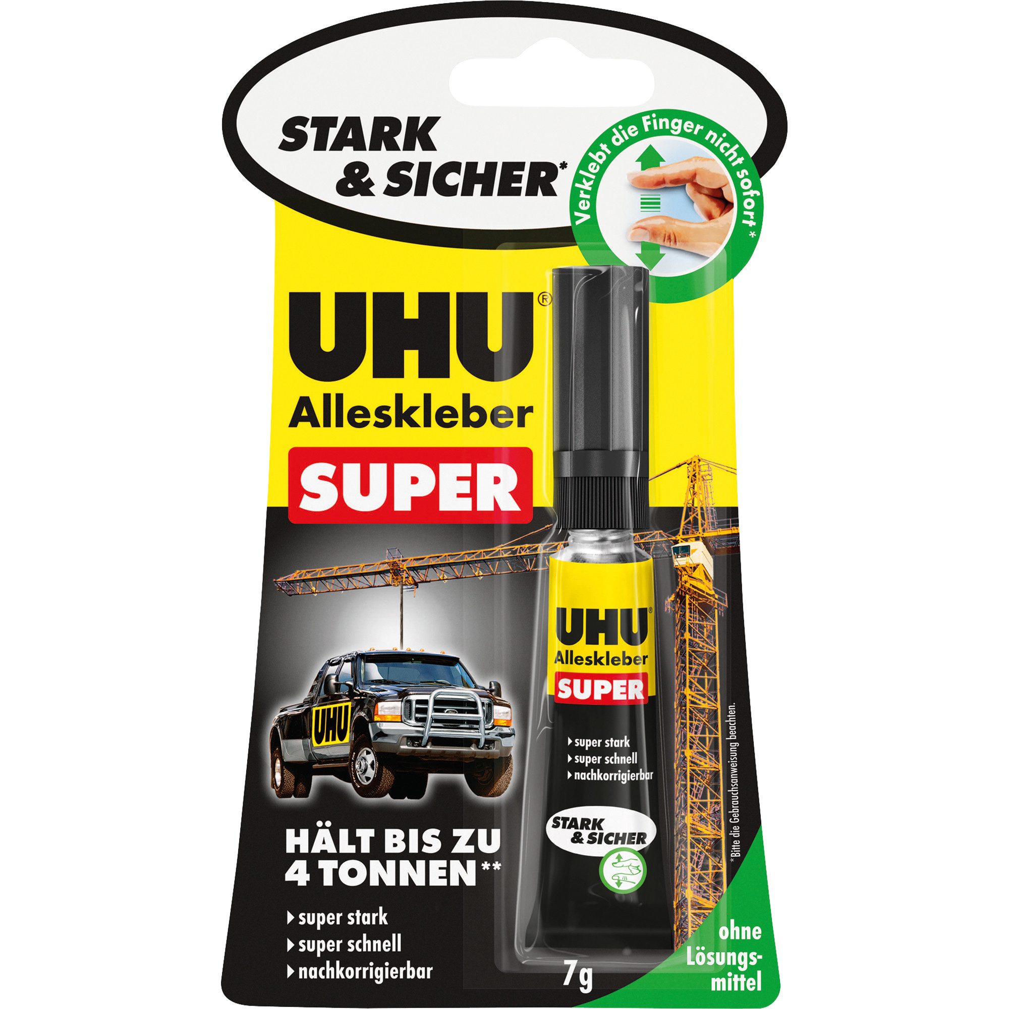UHU Ремесленный клей UHU Всеskleber Super Strong & Safe 7g Nr. 46960, 7g Blister