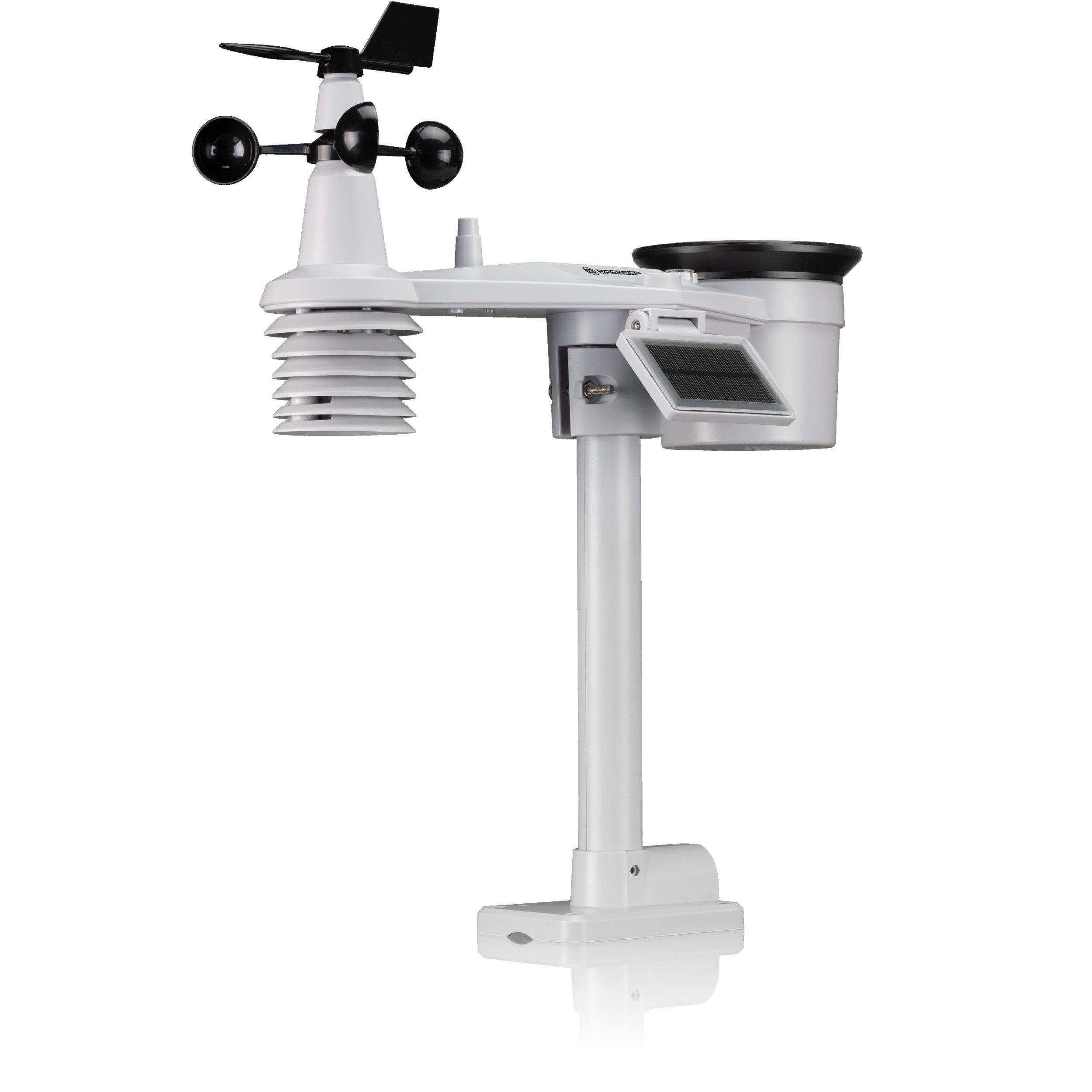 BRESSER BRESSER Profi-WLAN-Wetterstation 7-in-1 mit 2 Basisstationen, Lichtin… Wetterstation