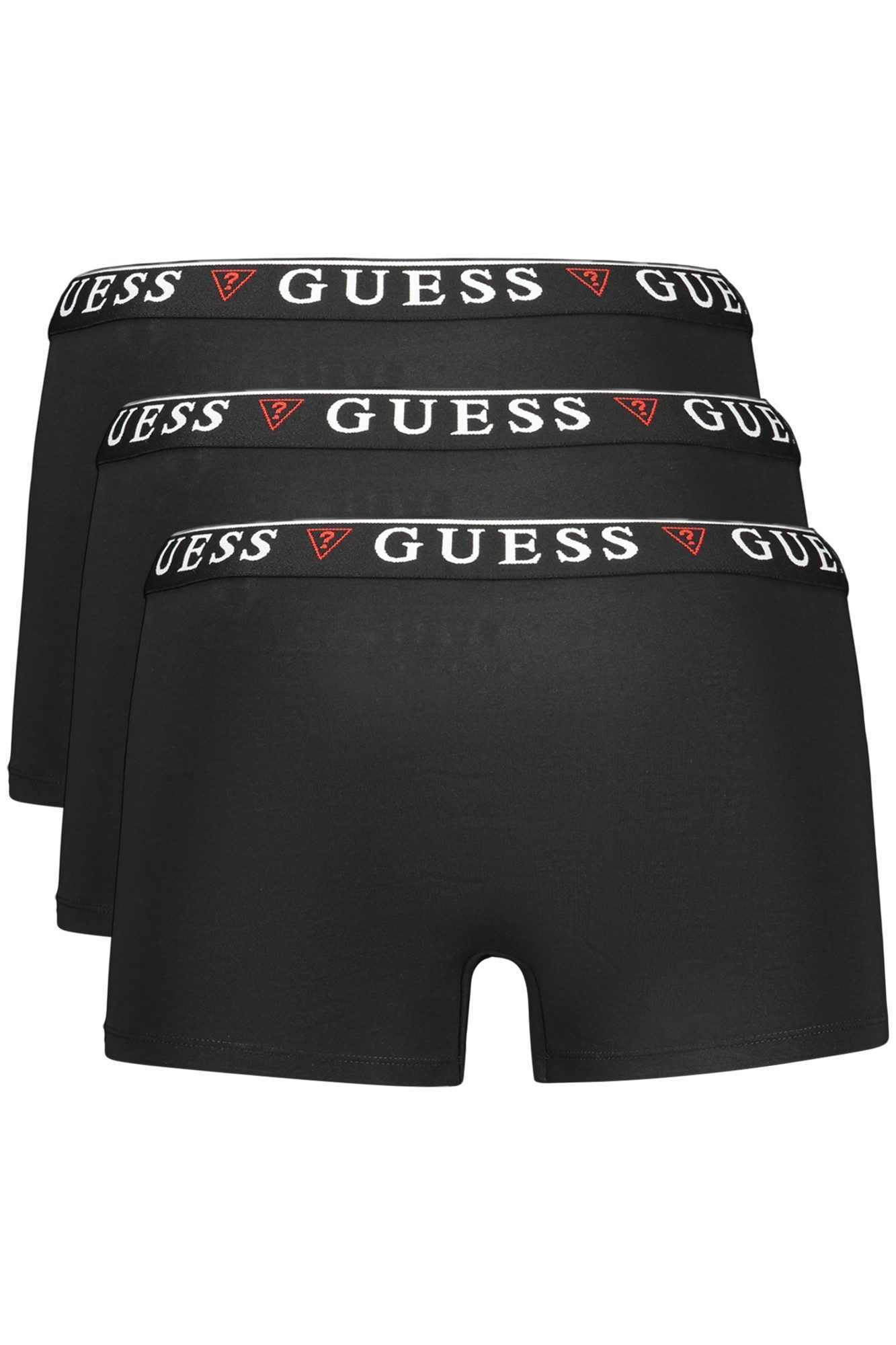 GUESS JEANS Boxershorts Komfortable Herren Boxershorts Schwarz, 3er Pack, Elastischer Bund