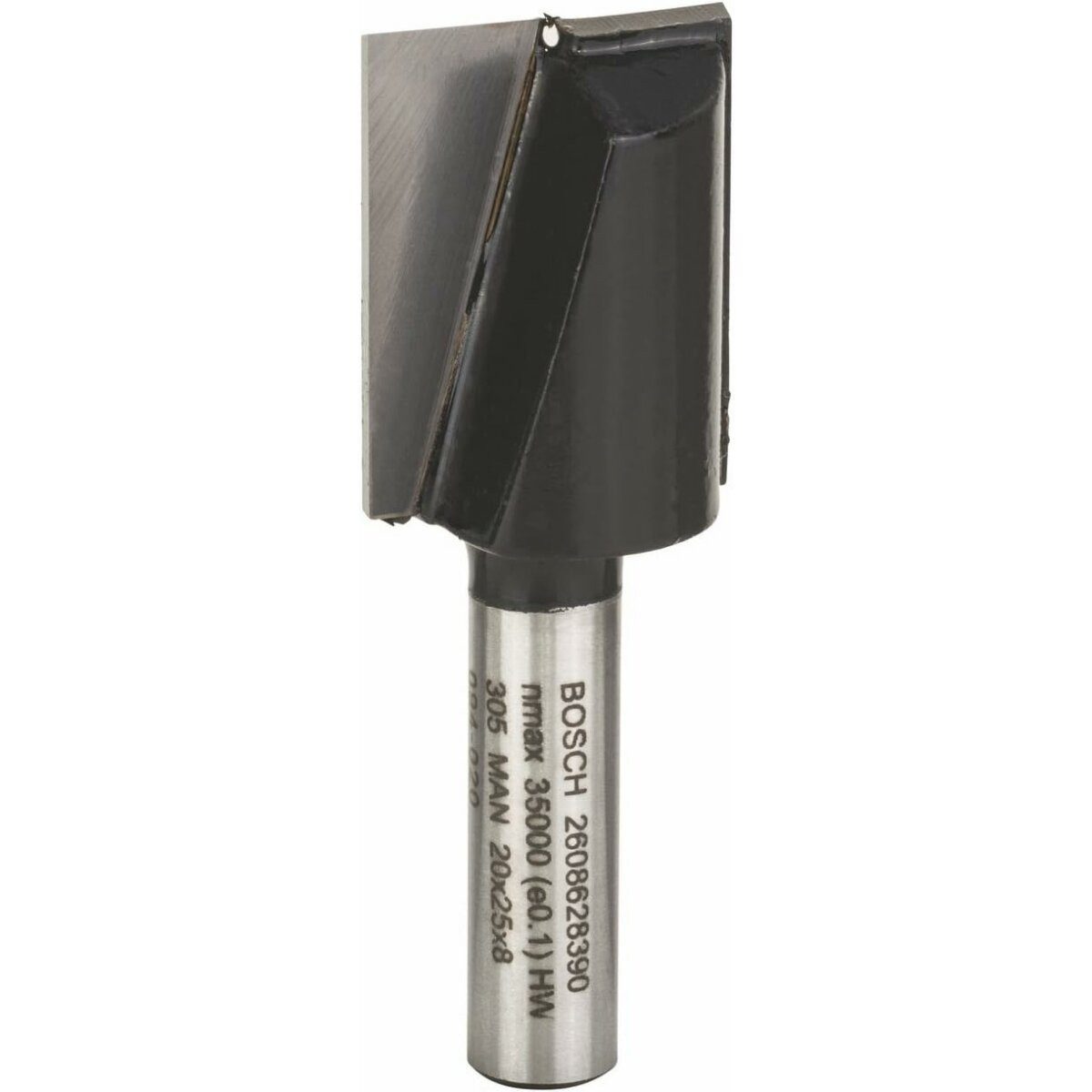 Bosch Professional V-Nutfräser Nutfräser for Wood (für Holz, Ø 20 mm, Arbeitslänge 25 mm